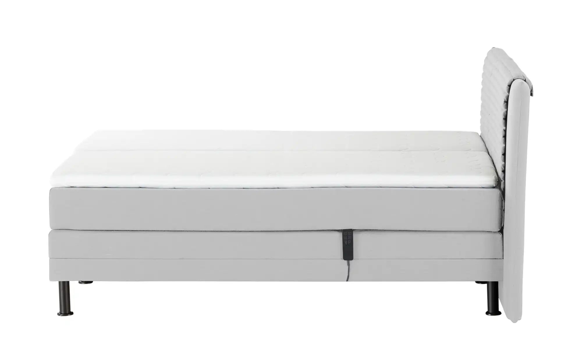 Motor-Boxspringbett  Synda ¦ grau ¦ Maße (cm): B: 200 H: 107 Betten > Boxsp günstig online kaufen