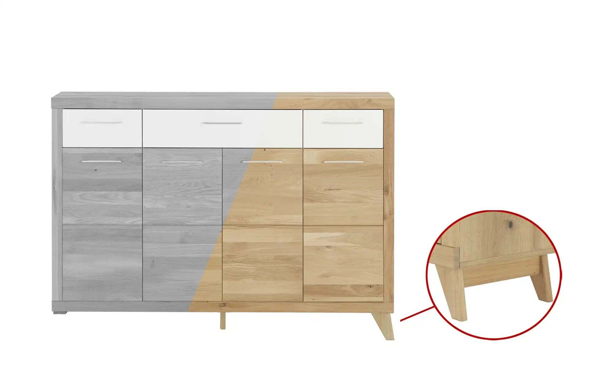 smart Highboard  Oslo  ¦ holzfarben ¦ Maße (cm): B: 171 H: 109 T: 42.0 Komm günstig online kaufen