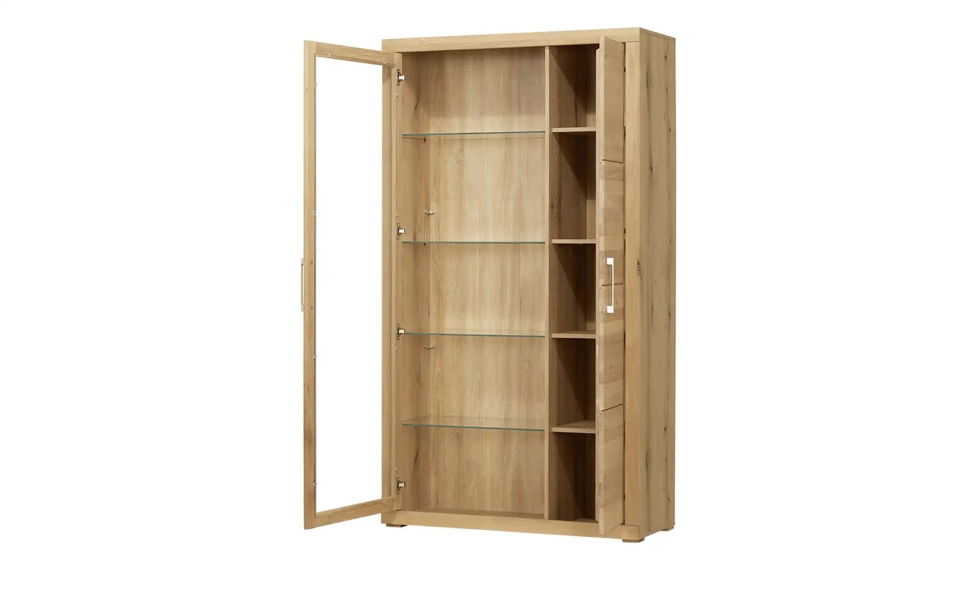 smart Vitrine  Oslo ¦ holzfarben ¦ Maße (cm): B: 105 H: 189 T: 42 Schränke günstig online kaufen