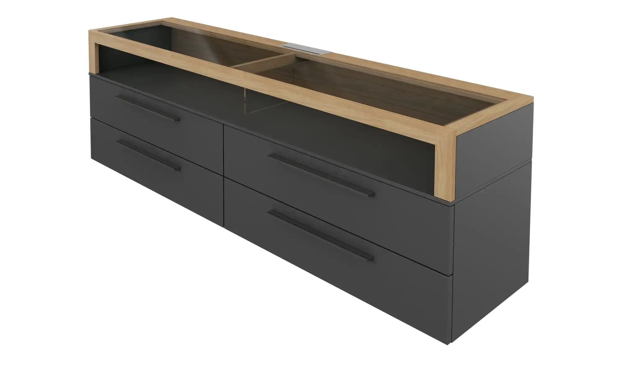 Gallery M TV-Lowboard Arrive ¦ grau TV- & Media Möbel > TV-Racks - Höffner