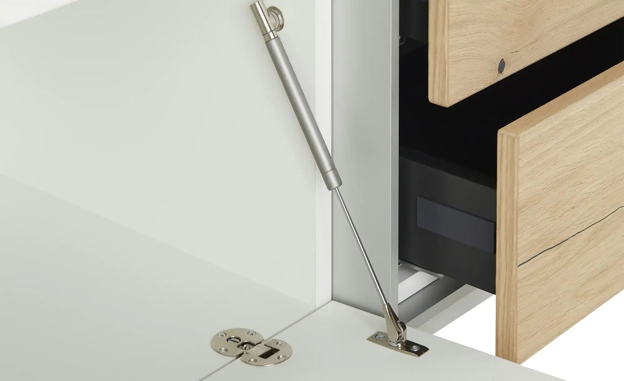 Thumbnail - Wohnwert TV-Element Media Design ¦ weiß ¦ Maße (cm): B: 198 H: 61 T: 48.0 Kommoden & Sideboards > Lowboards - Höffner