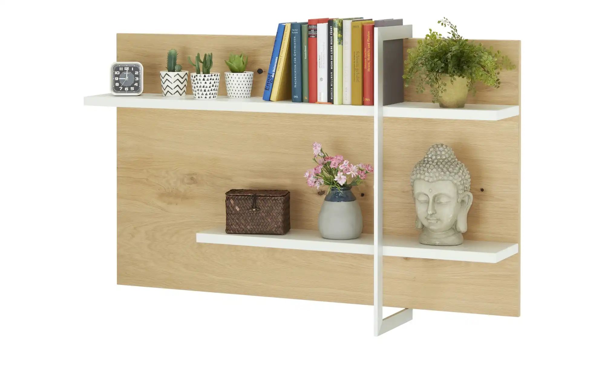 Thumbnail - Wohnwert Wandboard  Media Design ¦ holzfarben ¦ Maße (cm): B: 120 H: 79 T: 25.0 Regale > Wandregale - Höffner