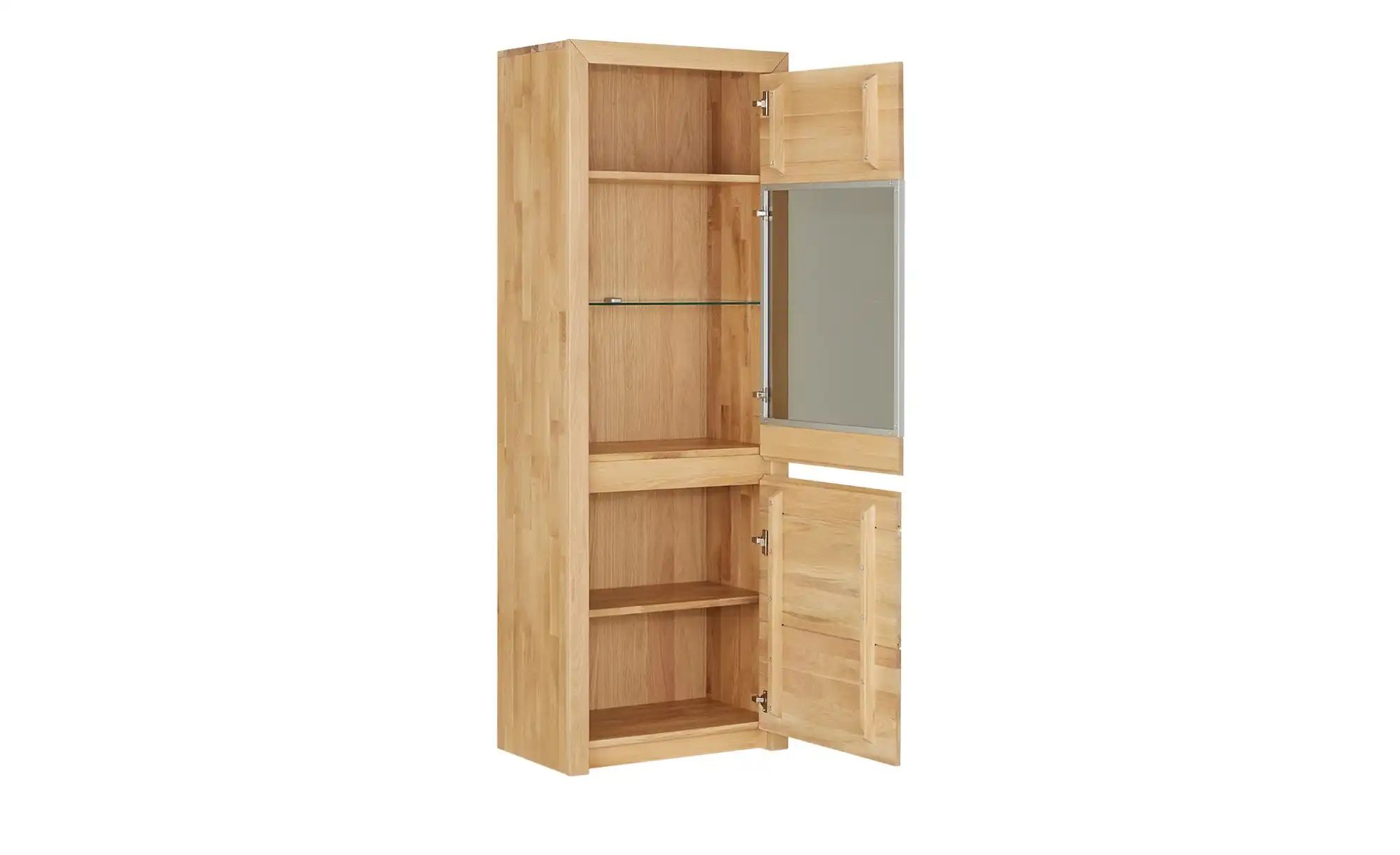 Woodford Vitrine  Solano ¦ holzfarben ¦ Maße (cm): B: 70 H: 192 T: 41.0 Sch günstig online kaufen