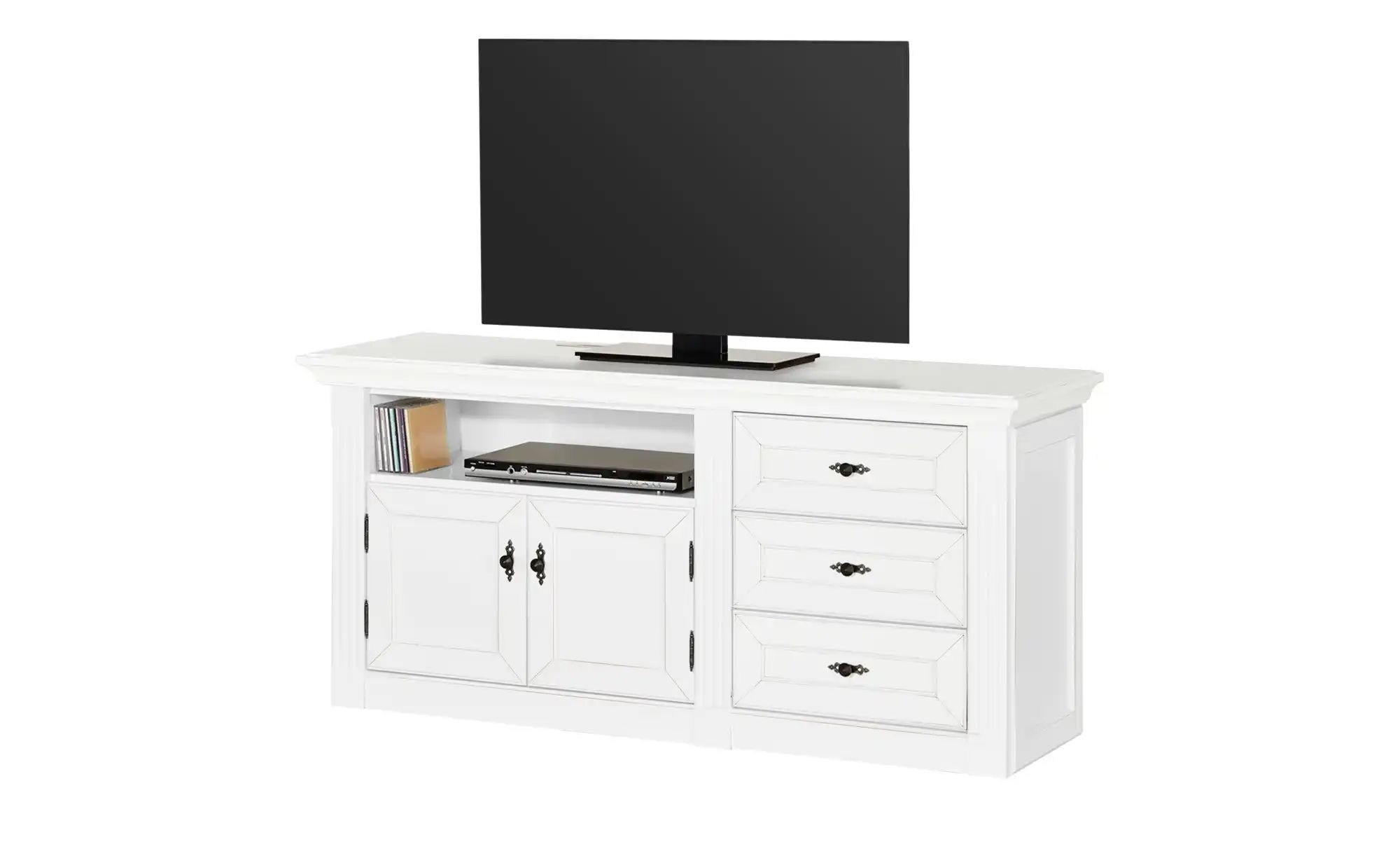 maison bleue TV-Element  Petit Chalet ¦ weiß ¦ Maße (cm): B: 141 H: 67 T: 4 günstig online kaufen