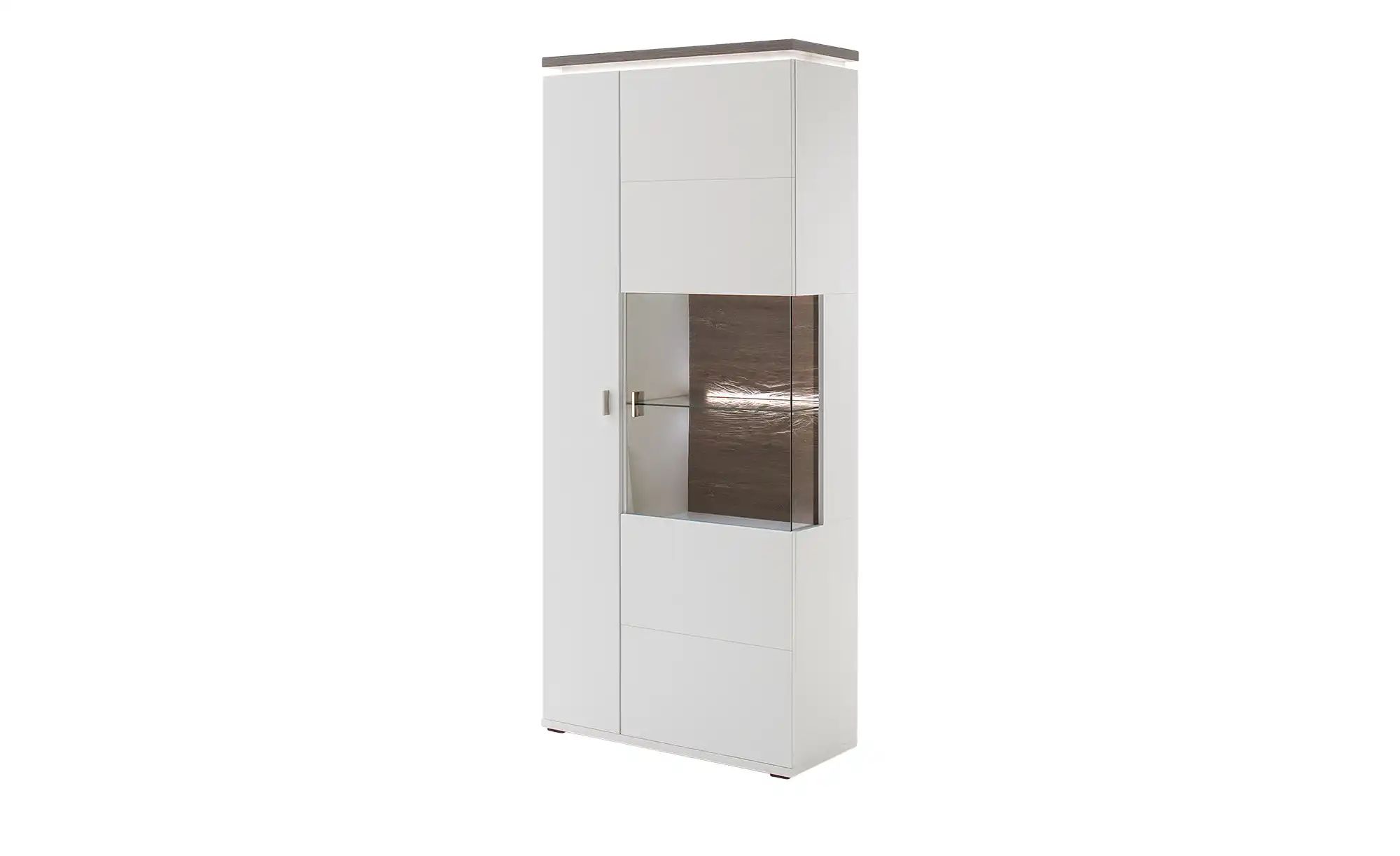 Thumbnail - uno Wohnwand  Aurelia ¦ weiß ¦ Maße (cm): B: 310 H: 208 T: 50.0 Kommoden & Sideboards > Wohnwände - Höffner