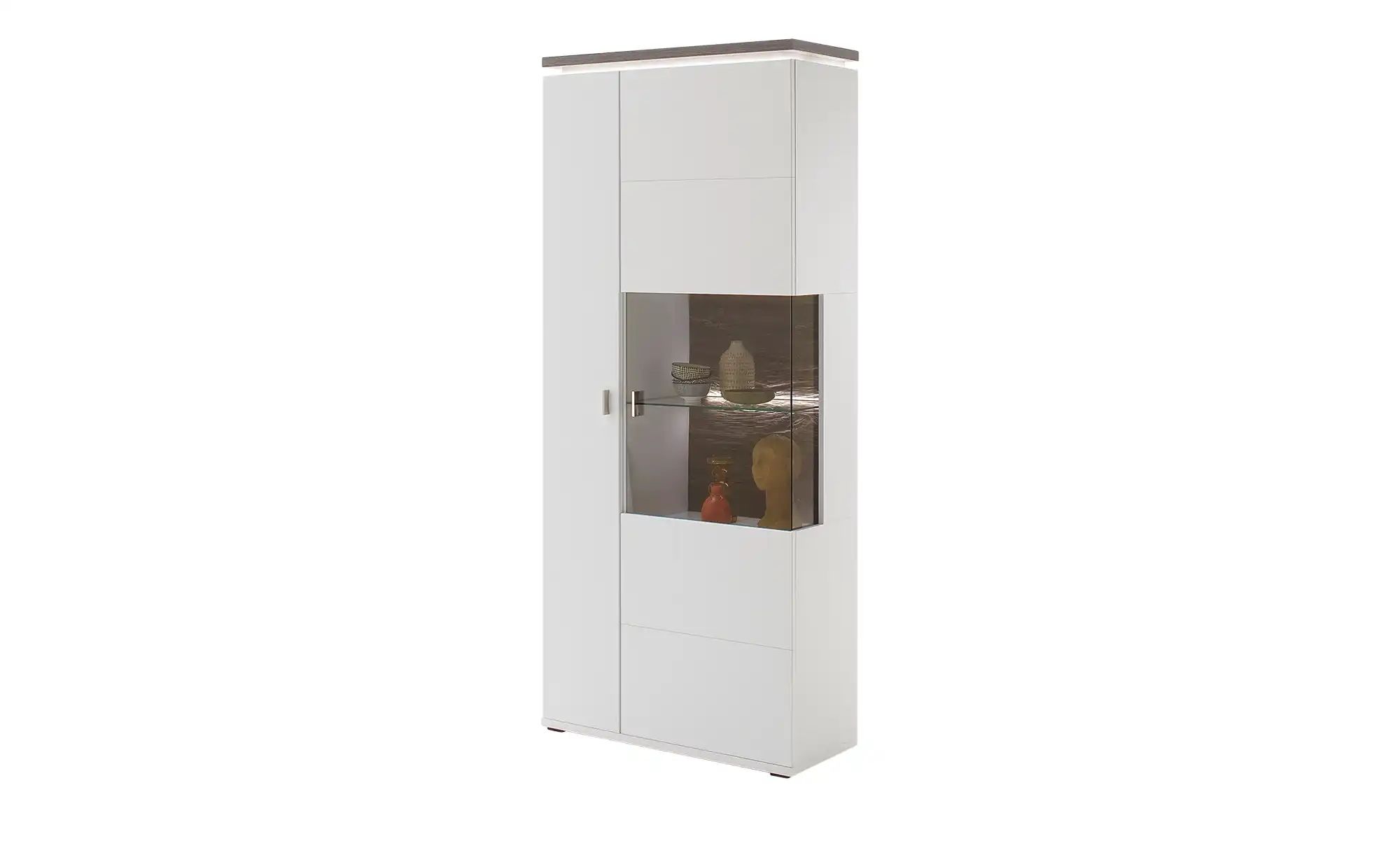 Thumbnail - uno Wohnwand  Aurelia ¦ weiß ¦ Maße (cm): B: 310 H: 208 T: 50.0 Kommoden & Sideboards > Wohnwände - Höffner