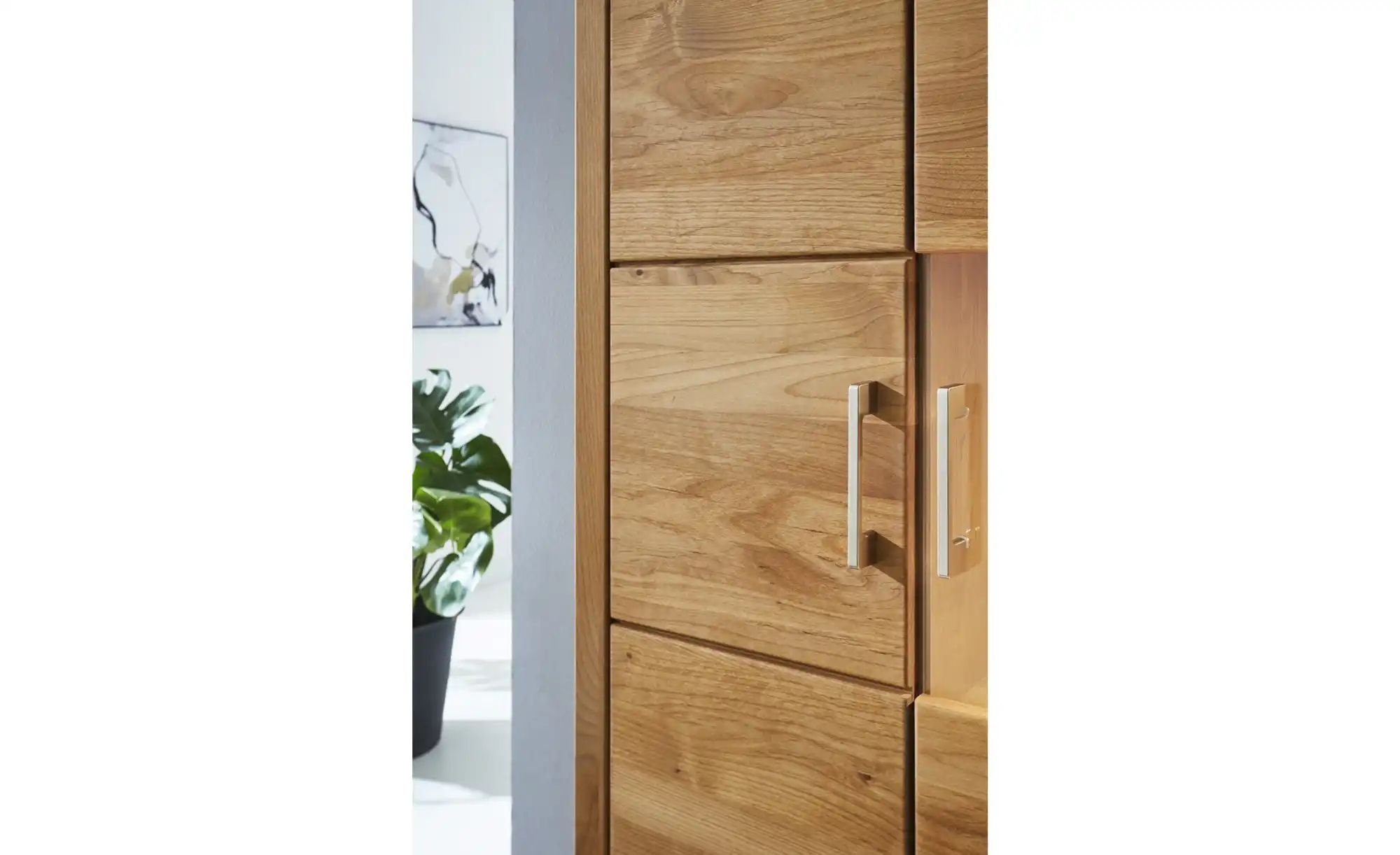 Woodford Wohnwand  Lobos II ¦ holzfarben ¦ Maße (cm): B: 338 H: 204 T: 50 W günstig online kaufen