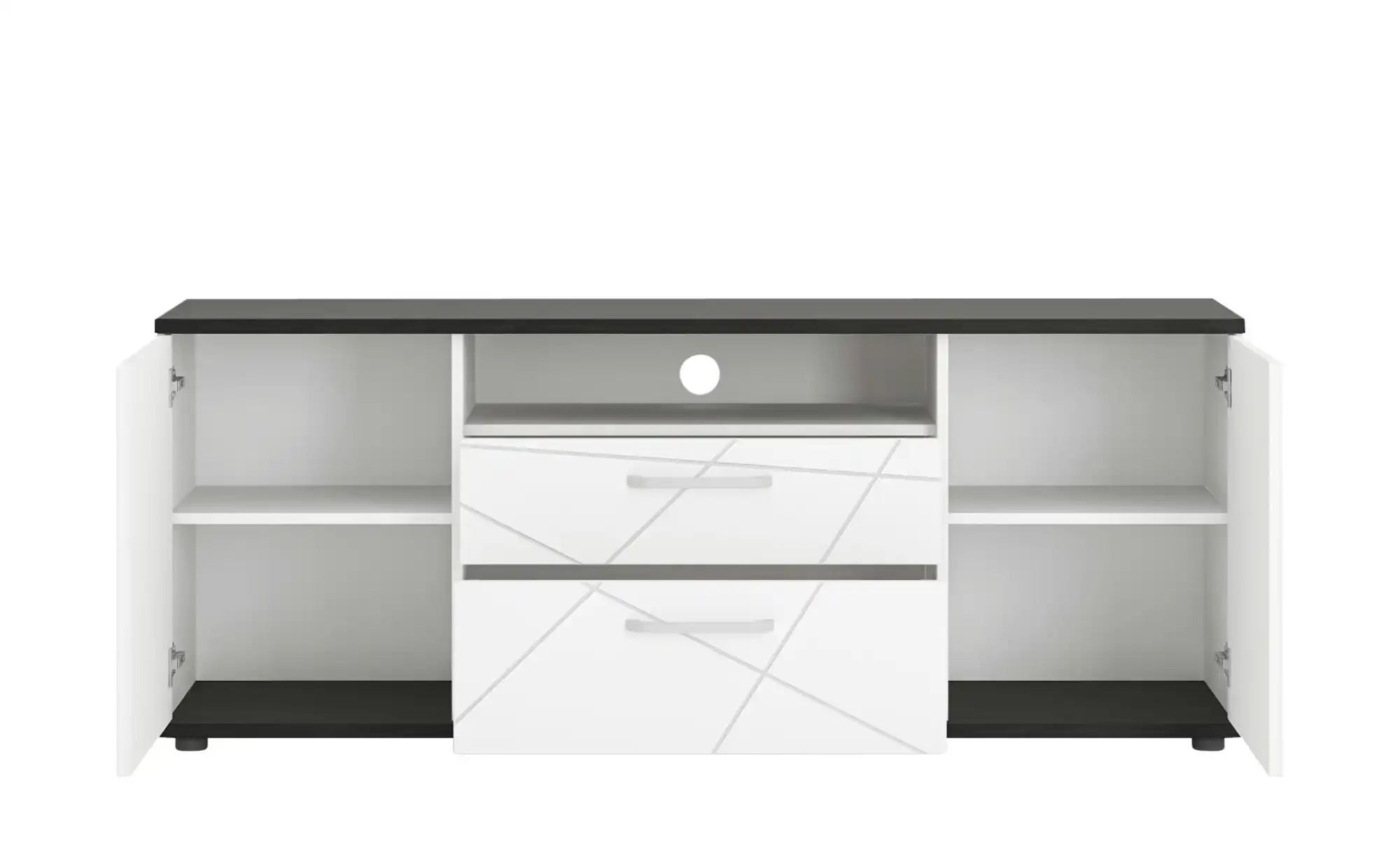 Thumbnail - Lowboard  Venedig ¦ weiß ¦ Maße (cm): B: 161 H: 65 T: 40.0 Kommoden & Sideboards > Lowboards - Höffner