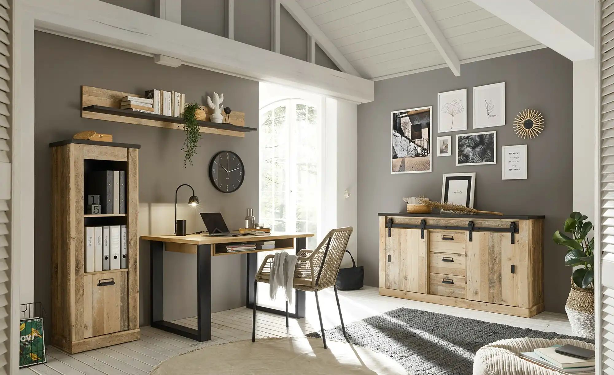 Thumbnail - Wandboard  Sintra ¦ holzfarben ¦ Maße (cm): B: 160 H: 30 T: 22.0 Regale > Wandboards - Höffner