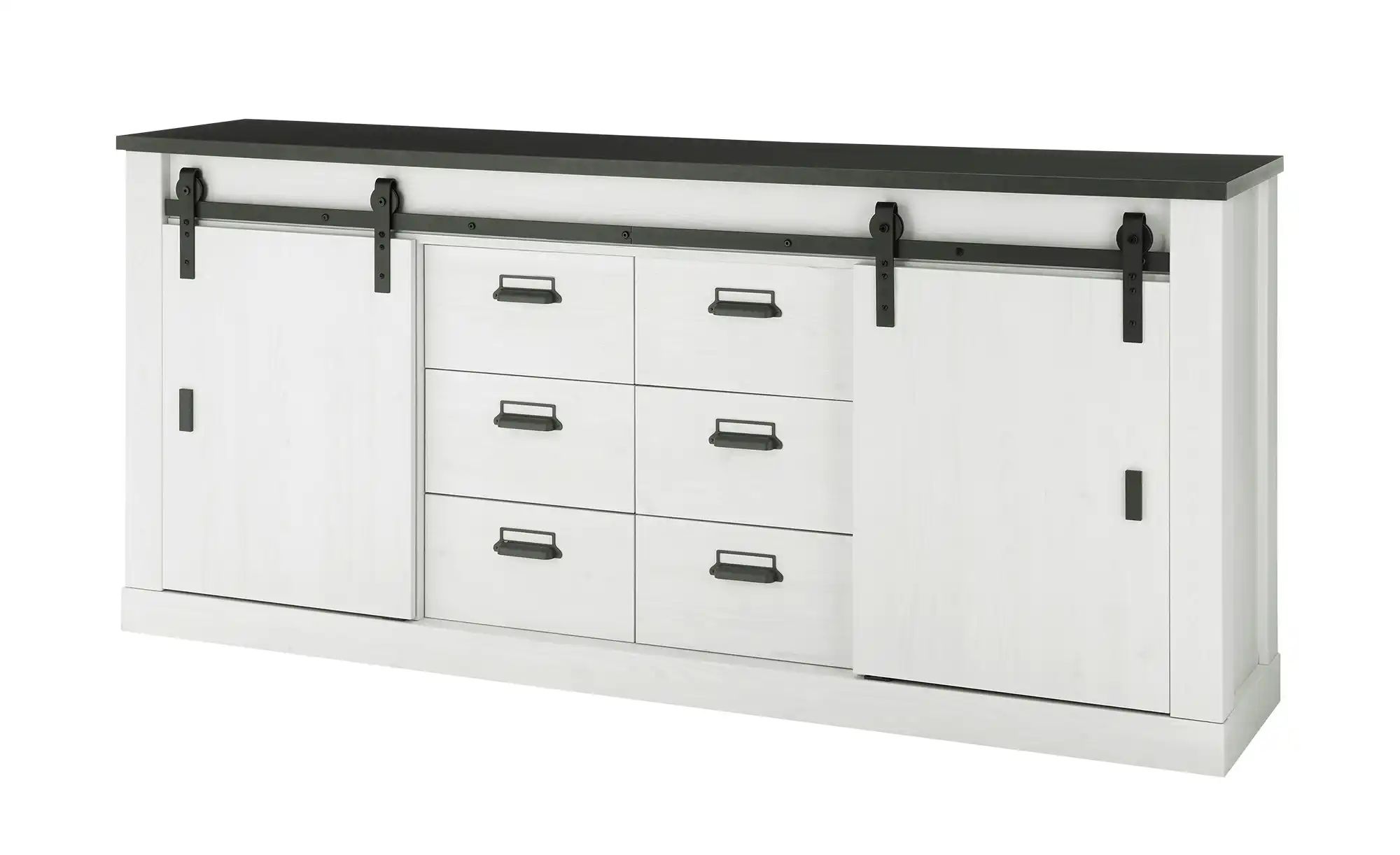 Sideboard  Sintra ¦ weiß ¦ Maße (cm): B: 200 H: 90 T: 42 Kommoden & Sideboa günstig online kaufen