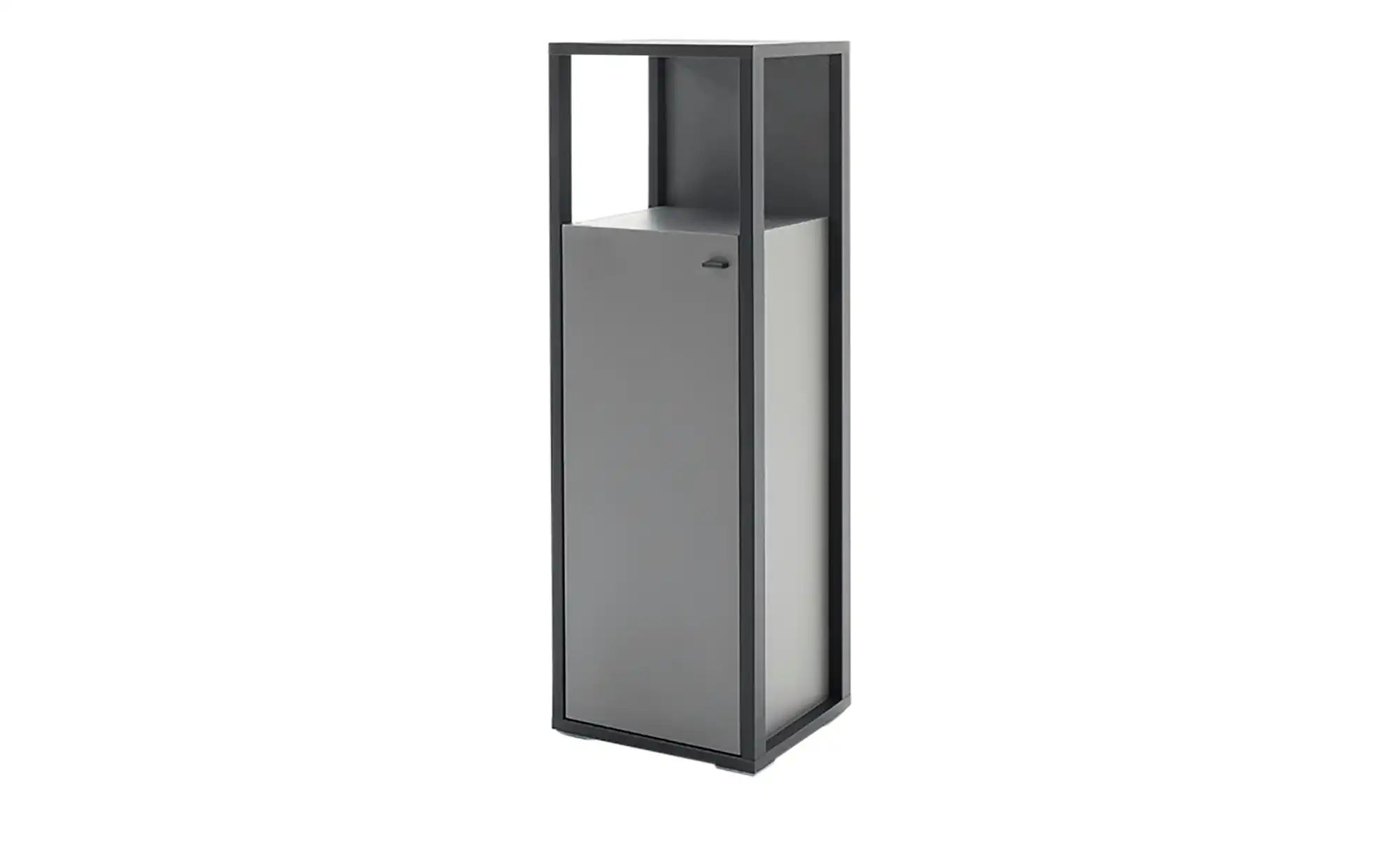 MCA furniture Vitrine Highboard Luxor klein, Royal Grey / anthrazit, LED Be günstig online kaufen