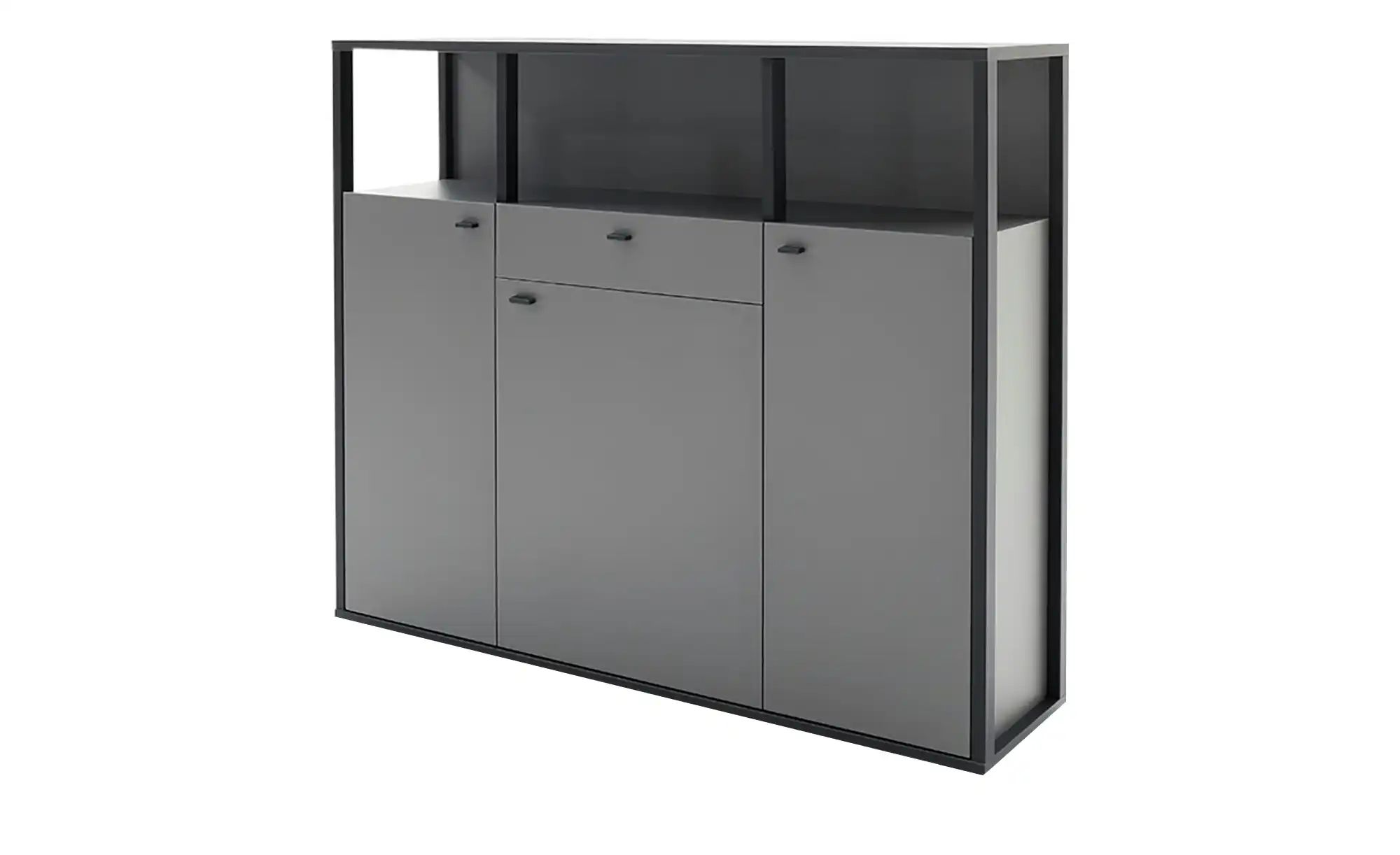 Highboard  Cadros ¦ grau ¦ Maße (cm): B: 145 H: 121 T: 37.0 Kommoden & Side günstig online kaufen