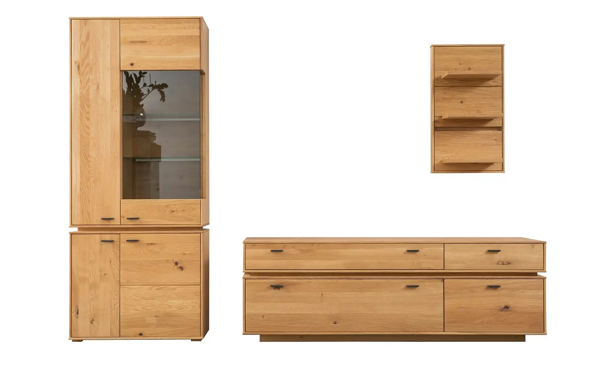 Woodford Wohnkombination  Moris ¦ holzfarben ¦ Maße (cm): B: 266 H: 202 T: günstig online kaufen