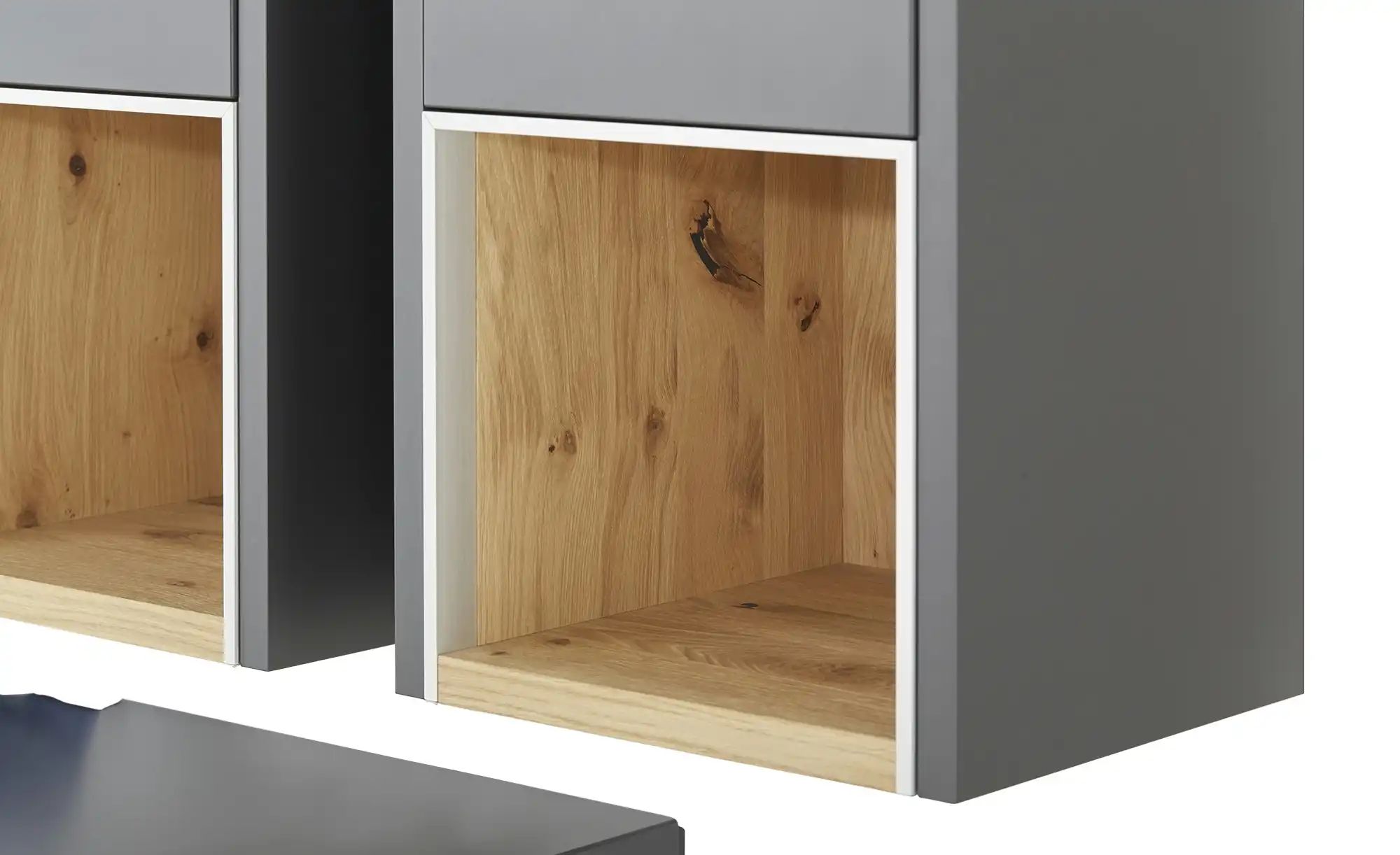 Thumbnail - Wohnwert Wohnwand  Media Design ¦ schwarz ¦ Maße (cm): B: 273 H: 198 T: 48.0 Kommoden & Sideboards > Wohnwände - Höffner