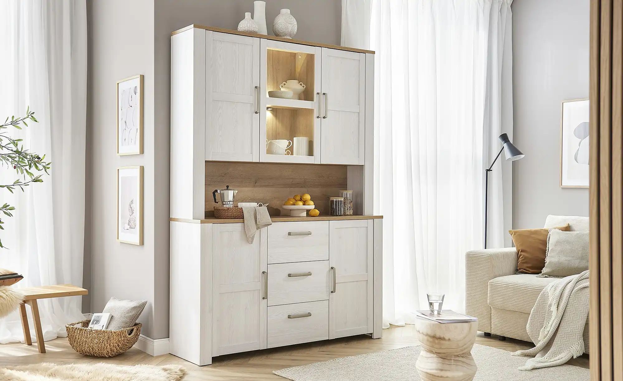 Thumbnail - LED-Holzbodenbeleuchtung Toneo ¦ silber Lampen & Leuchten > Möbelleuchten - Höffner