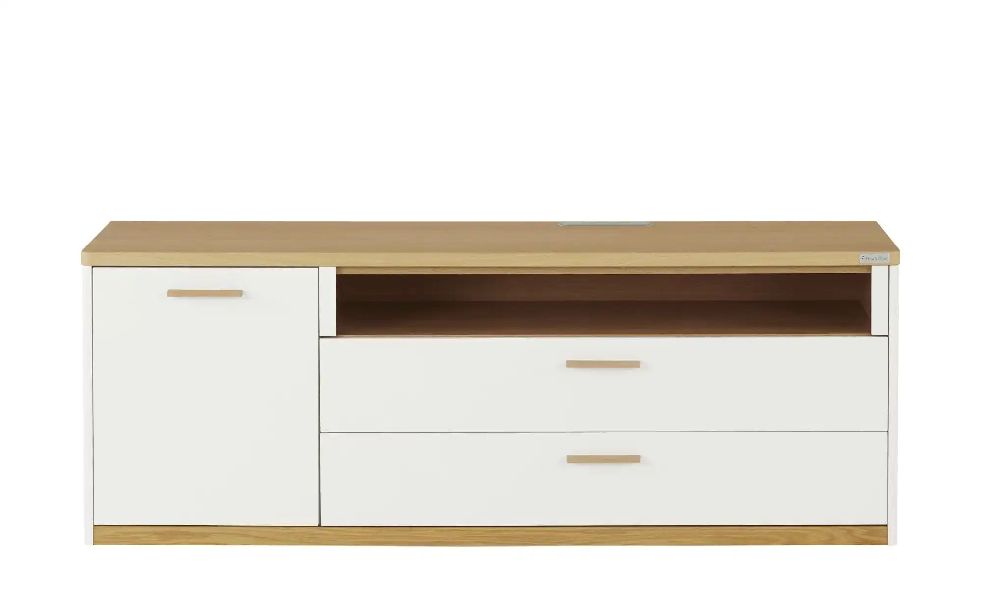 Thumbnail - Wohnwert TV-Element  Libro Plus ¦ weiß ¦ Maße (cm): B: 166 H: 60 T: 50.0 Kommoden & Sideboards > Lowboards - Höffner