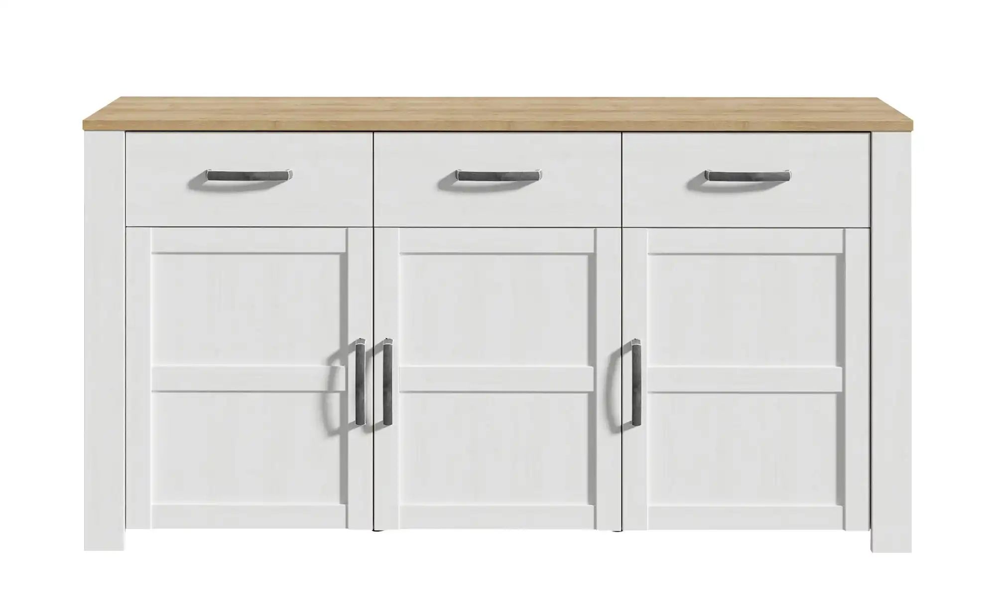 Thumbnail - Sideboard  Toneo ¦ weiß ¦ Maße (cm): B: 166 H: 87 T: 42.0 Kommoden & Sideboards > Sideboards - Höffner