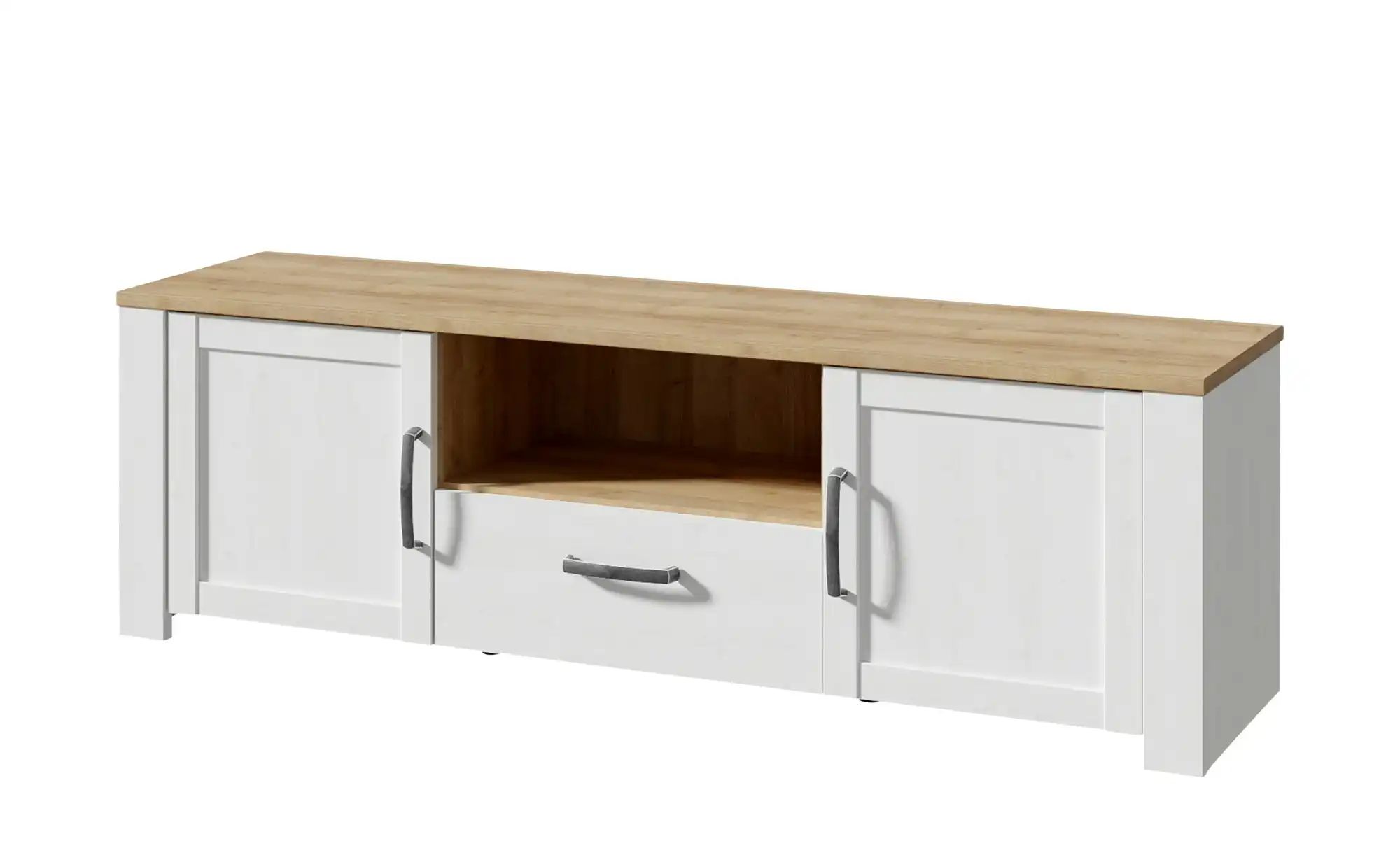 Lowboard  Toneo ¦ weiß ¦ Maße (cm): B: 166 H: 52 T: 42 Kommoden & Sideboard günstig online kaufen