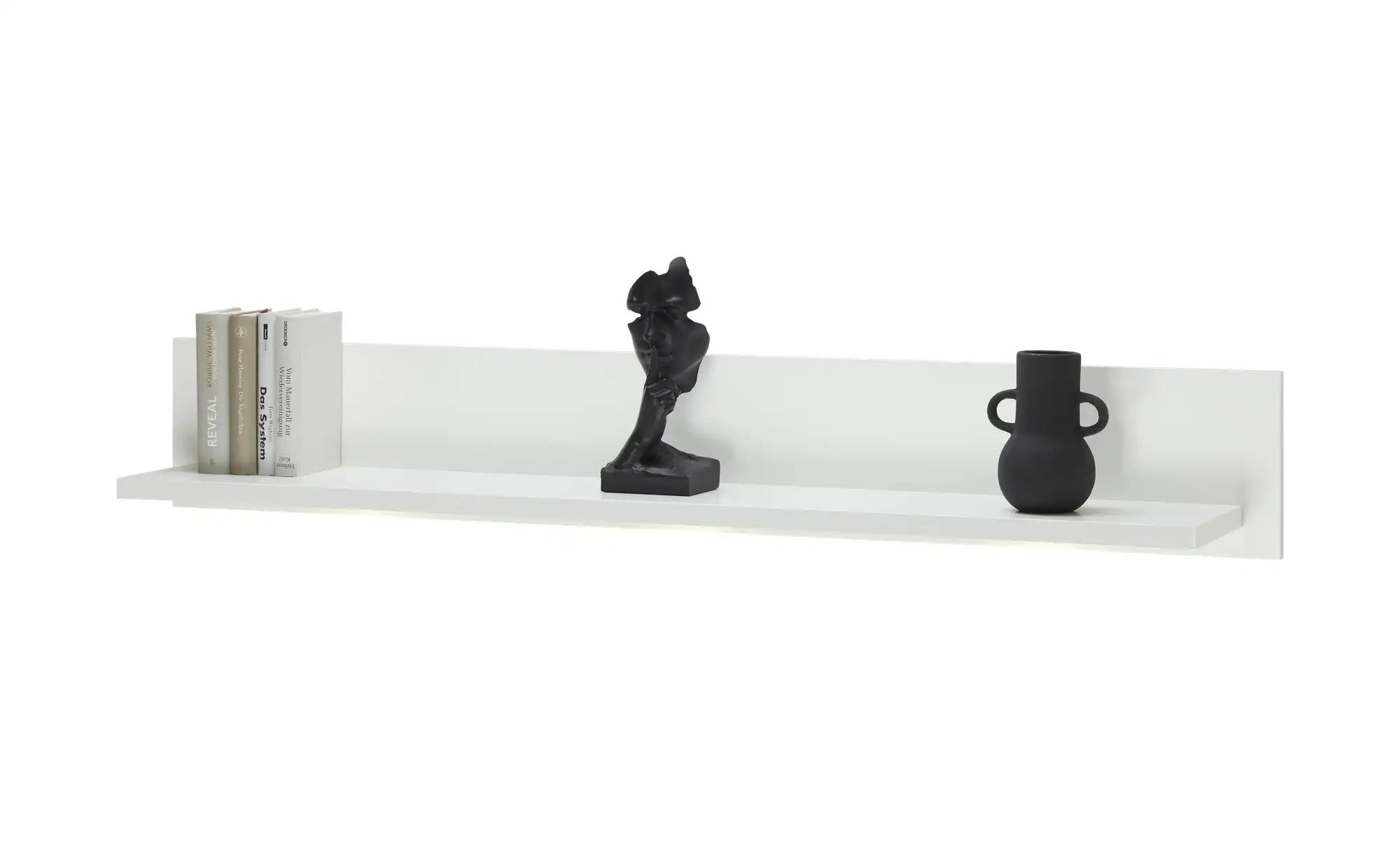 uno Wandboard  Topeka ¦ weiß ¦ Maße (cm): B: 160 H: 24 T: 26.0 Regale > Wan günstig online kaufen
