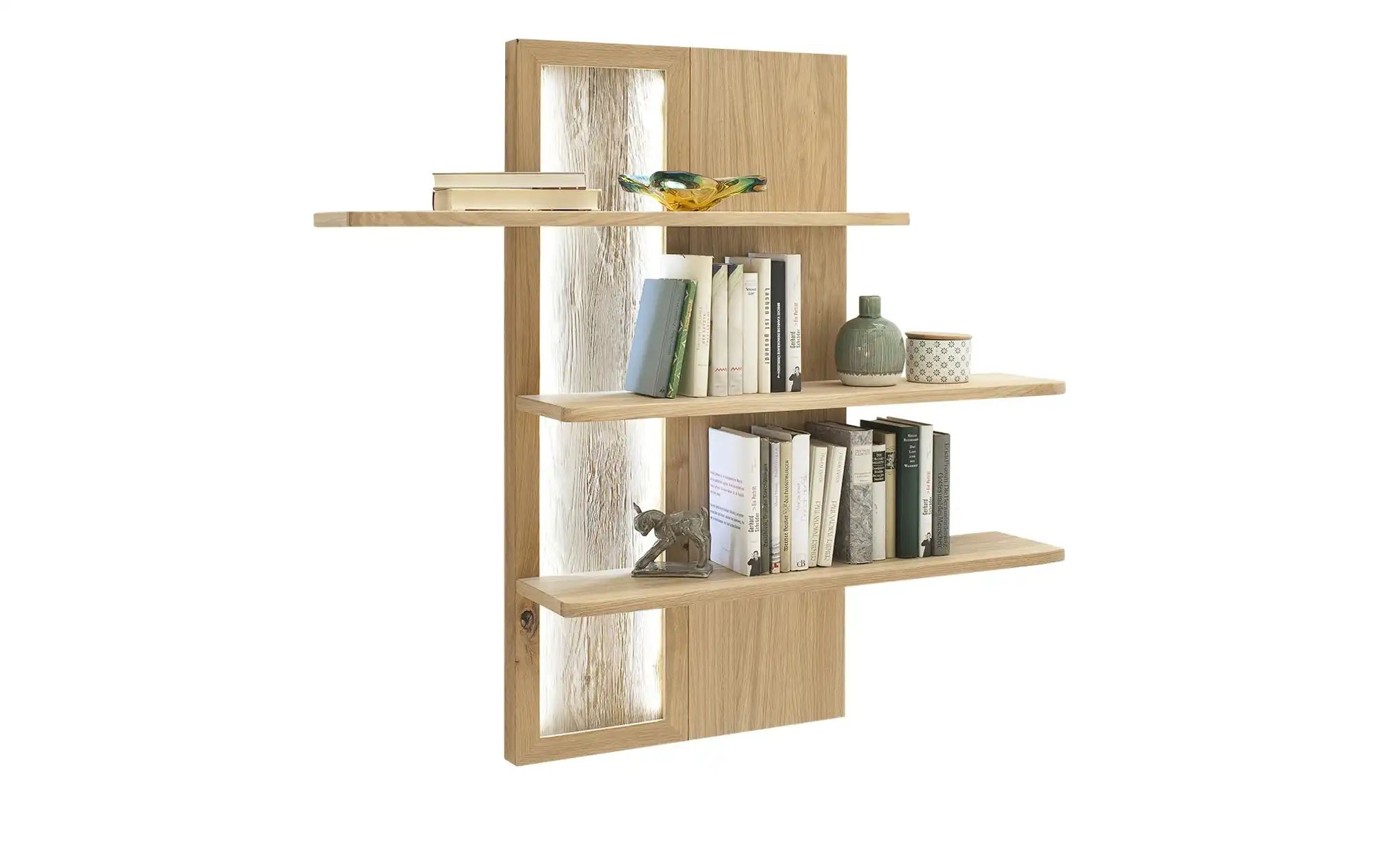 Thumbnail - Woodford Wandregal Astoria ¦ holzfarben ¦ Maße (cm): B: 121 H: 115 T: 26.0 Regale > Wandregale - Höffner