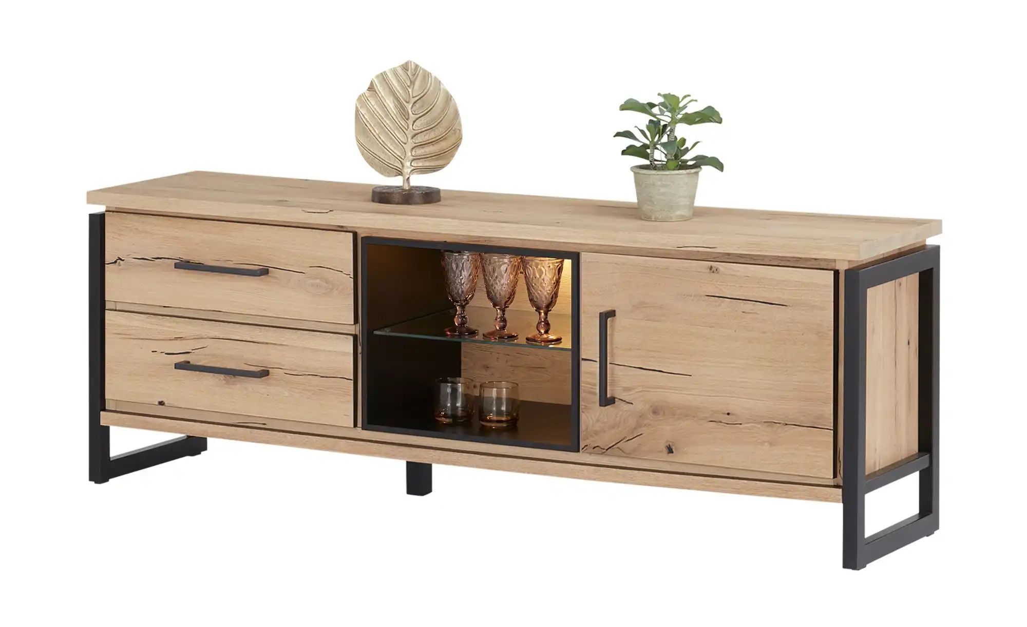 Gray & Jones Lowboard  Baltic Breeze One ¦ holzfarben ¦ Maße (cm): B: 170 H günstig online kaufen