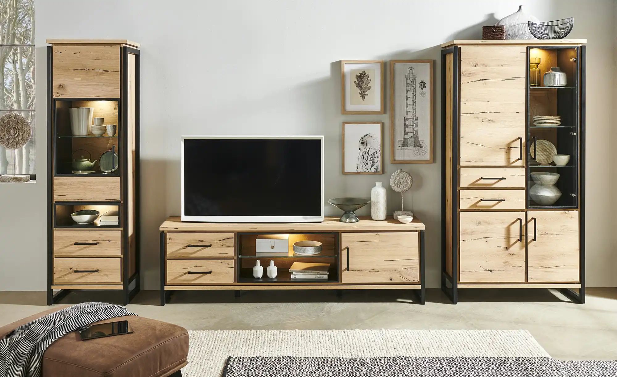 Thumbnail - Gray & Jones Lowboard Baltic Breeze One ¦ holzfarben ¦ Maße (cm): B: 200 H: 60 T: 41.0 Kommoden & Sideboards > Lowboard...