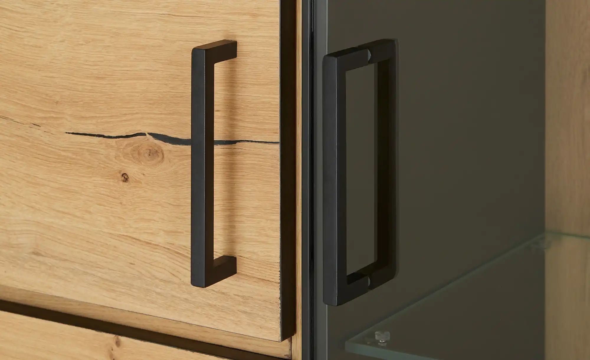 Thumbnail - Gray & Jones Vitrine  Baltic Breeze One ¦ holzfarben ¦ Maße (cm): B: 100 H: 200 T: 41.0 Schränke > Vitrinen - Höffner