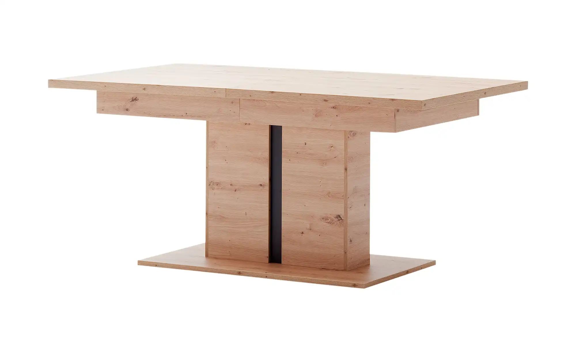 uno Säulentisch ausziehbar Argon  holzfarben  Maße (cm): B: 100 H: 77 | 04027207164355