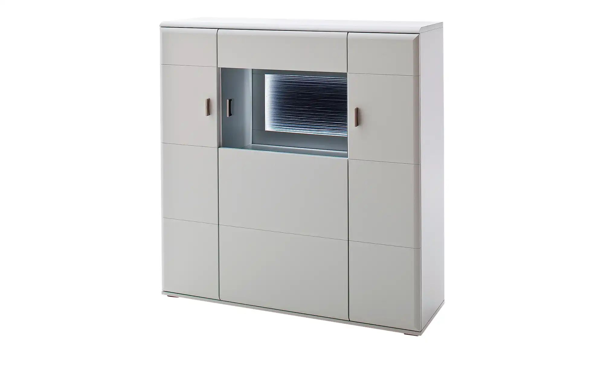 uno Highboard  Ramon ¦ weiß ¦ Maße (cm): B: 120 H: 124 T: 38.0 Kommoden & S günstig online kaufen