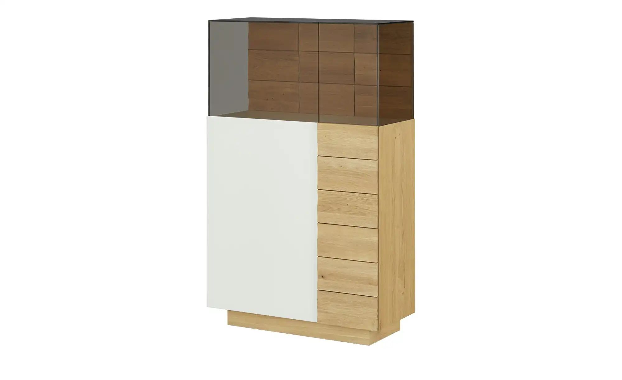VOGLAUER Highboard  Vmontanara ¦ holzfarben ¦ Maße (cm): B: 96 H: 154 T: 42 günstig online kaufen