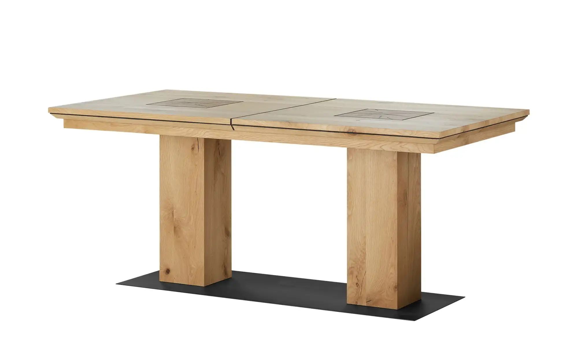 Gray & Jones Säulentisch ausziehbar Black Coast Two ¦ holzfarben ¦ Maße (cm günstig online kaufen