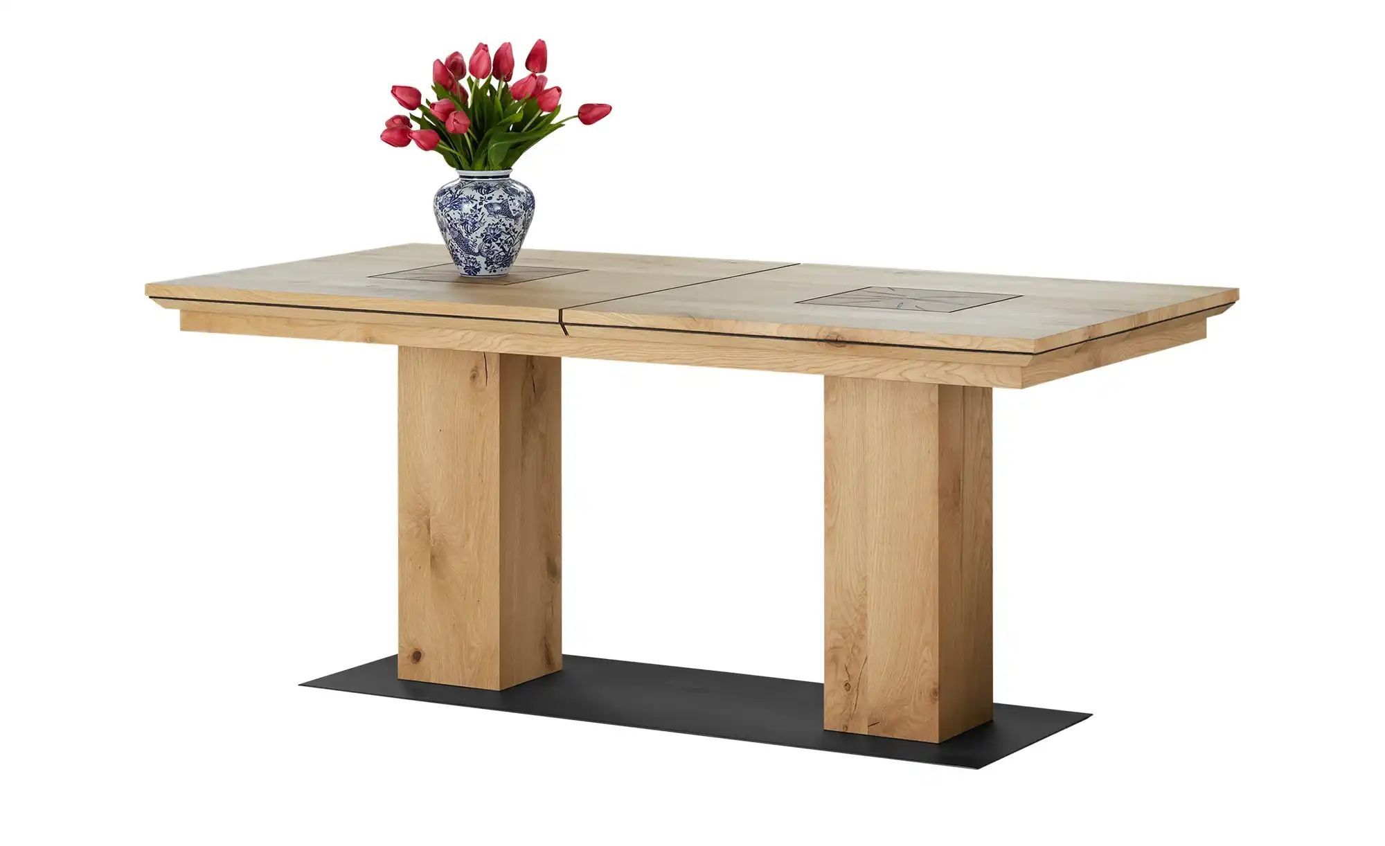 Thumbnail - Gray & Jones Säulentisch ausziehbar Black Coast Two ¦ holzfarben ¦ Maße (cm): B: 90 H: 76 Tische > Esstische > Esstische...