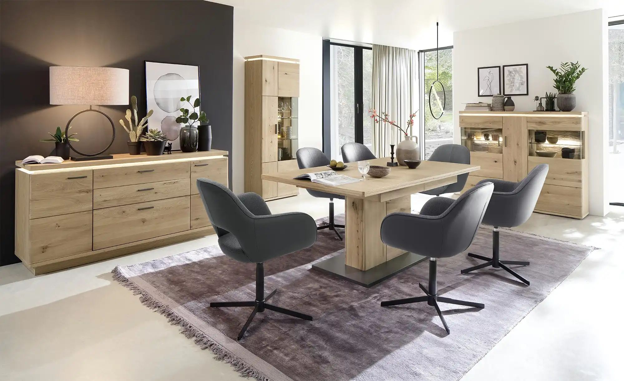 Woodford Sideboard  Alone ¦ holzfarben ¦ Maße (cm): B: 180 H: 84 T: 44.0 Ko günstig online kaufen