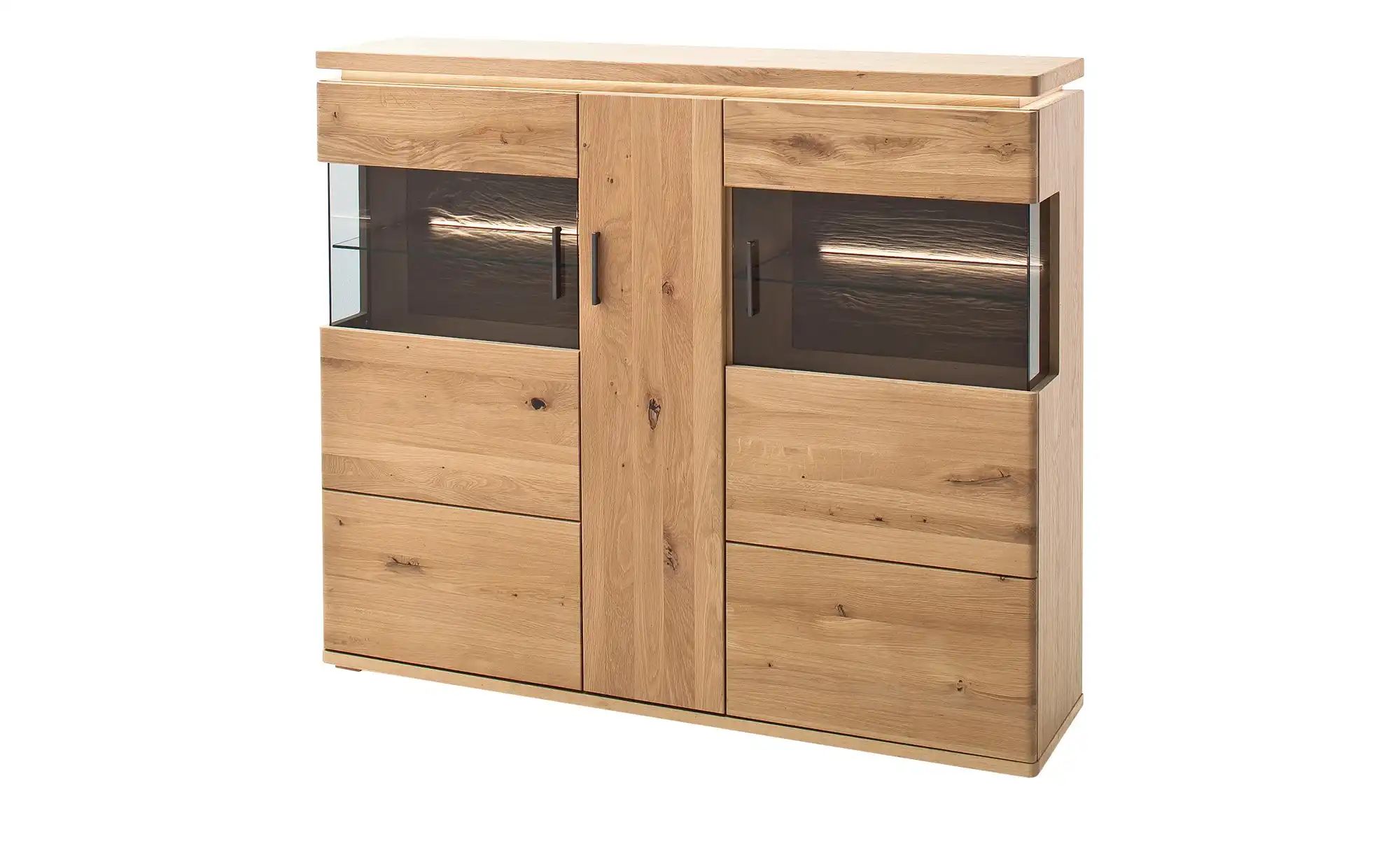 Woodford Highboard  Alone ¦ holzfarben ¦ Maße (cm): B: 150 H: 128 T: 37.0 K günstig online kaufen