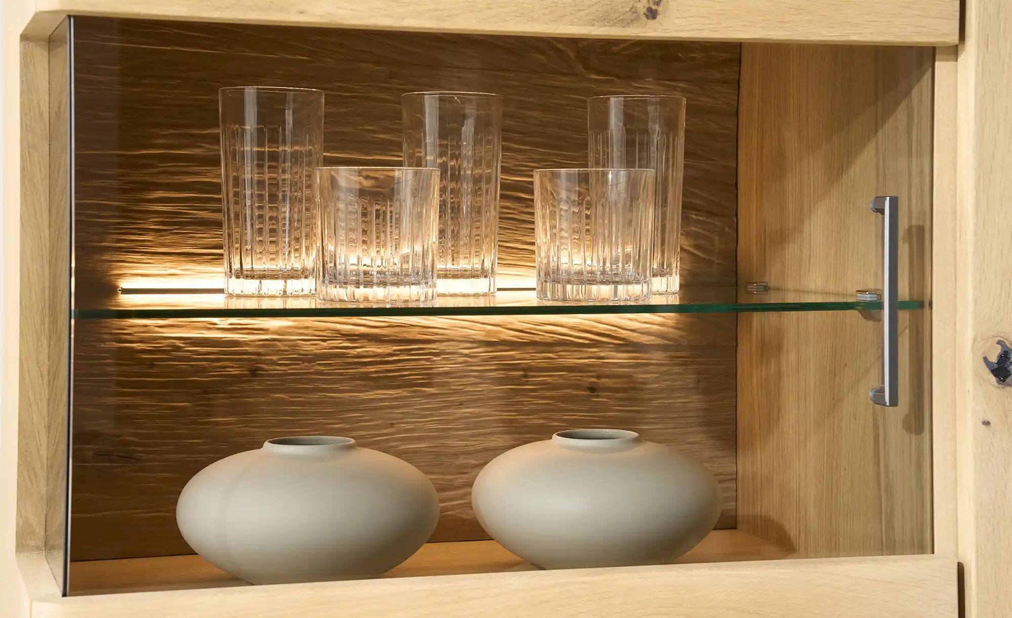 Thumbnail - Woodford Highboard Alone ¦ holzfarben ¦ Maße (cm): B: 150 H: 128 T: 37.0 Kommoden & Sideboards > Highboards - Höffner