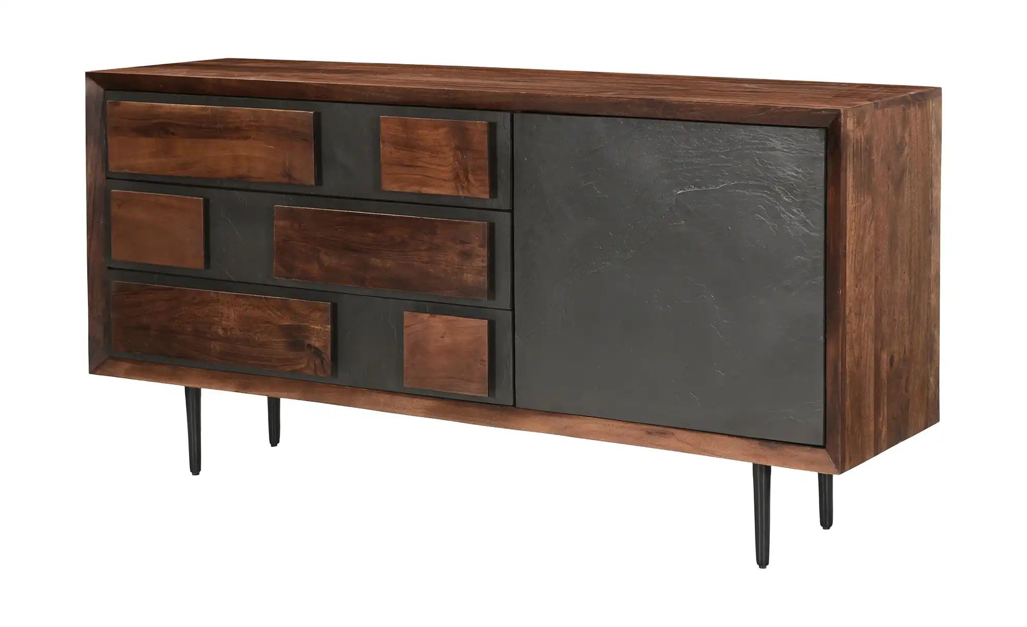 Sideboard  Blacazio ¦ holzfarben ¦ Maße (cm): B: 160 H: 78 T: 40.0 Kommoden günstig online kaufen