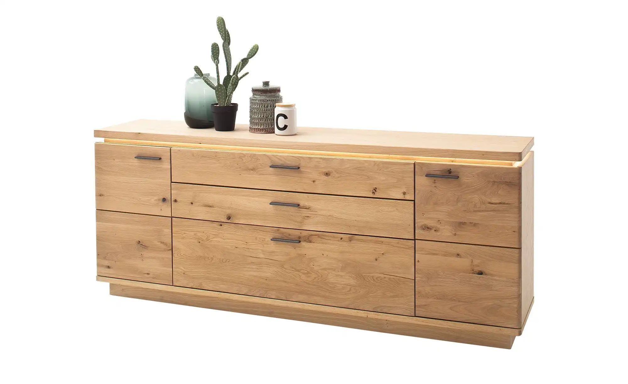 Woodford Sideboard  Alone ¦ holzfarben ¦ Maße (cm): B: 210 H: 84 T: 44.0 Ko günstig online kaufen