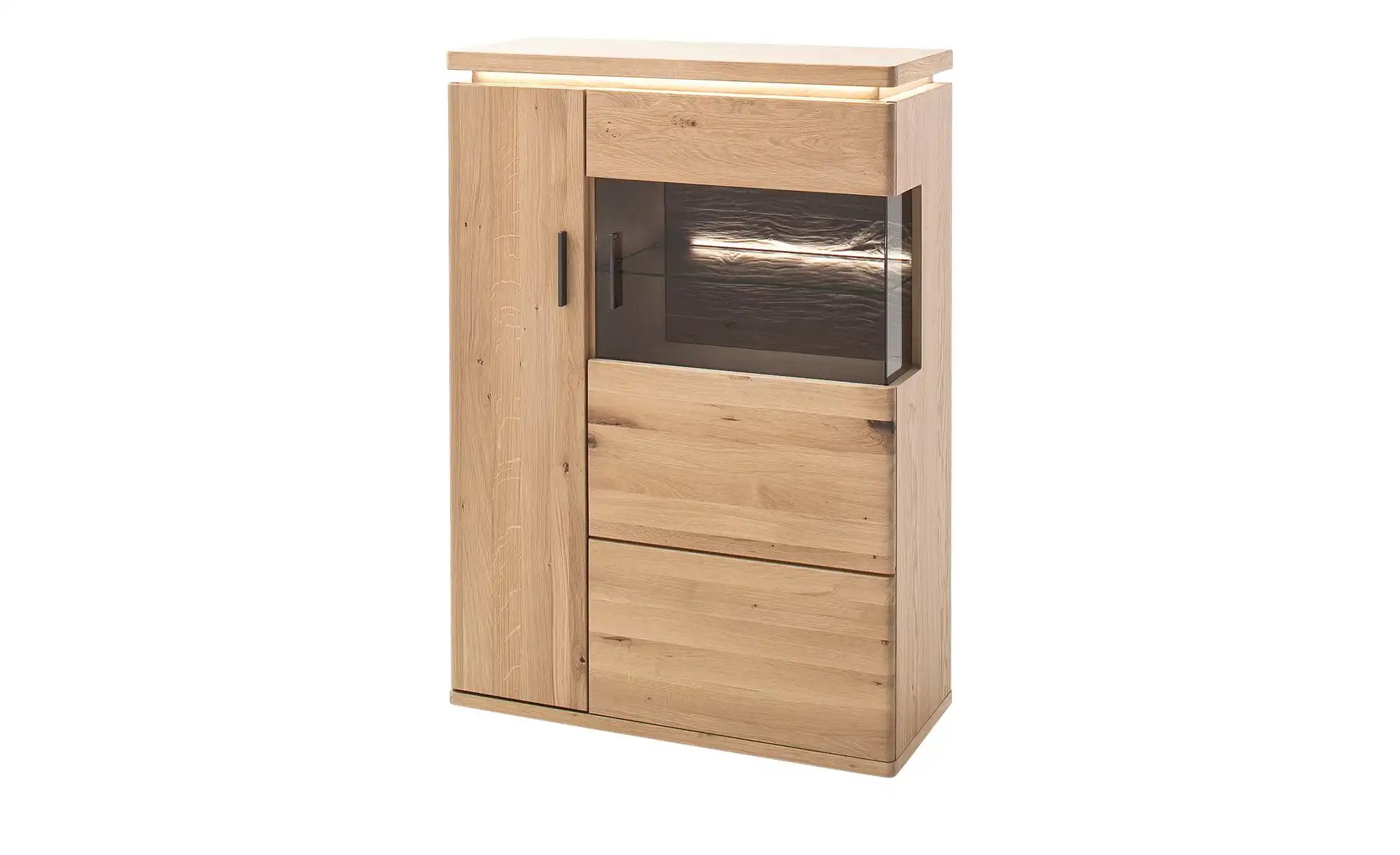 Woodford Highboard  Alone ¦ holzfarben ¦ Maße (cm): B: 90 H: 128 T: 37.0 Ko günstig online kaufen