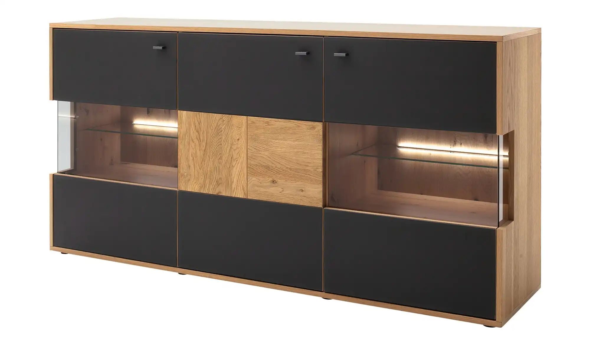 Sideboard Lavia ¦ holzfarben ¦ Maße (cm): B: 184 H: 92 T: 44.0 Kommoden & günstig online kaufen