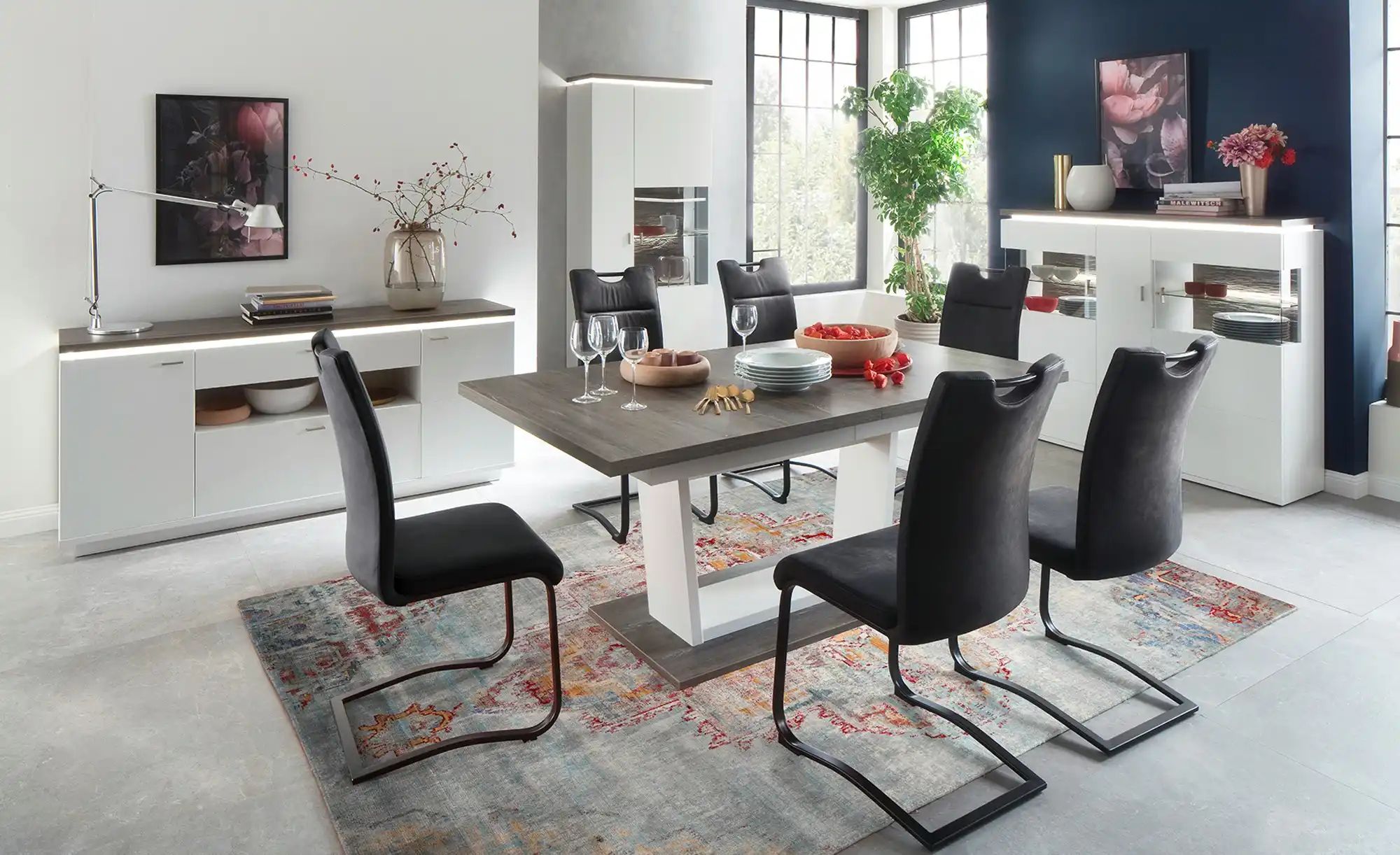 Thumbnail - uno Sideboard Aurelia ¦ weiß ¦ Maße (cm): B: 180 H: 81 T: 44.0 Kommoden & Sideboards > Sideboards - Höffner