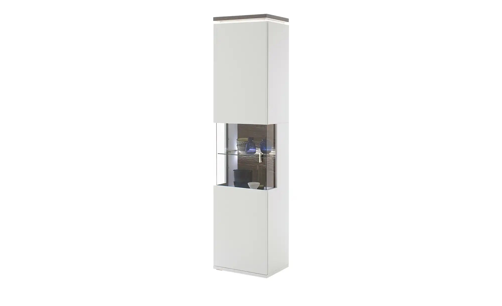 MCA furniture Glasvitrine 50 x 208 x 37 cm (B/H/T) günstig online kaufen