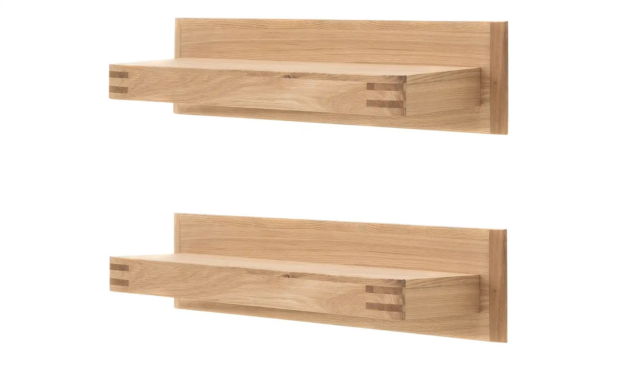 Woodford Wandbord 2er Set Monta ¦ holzfarben ¦ Maße (cm): B: 90 H: 20 T: 25 günstig online kaufen