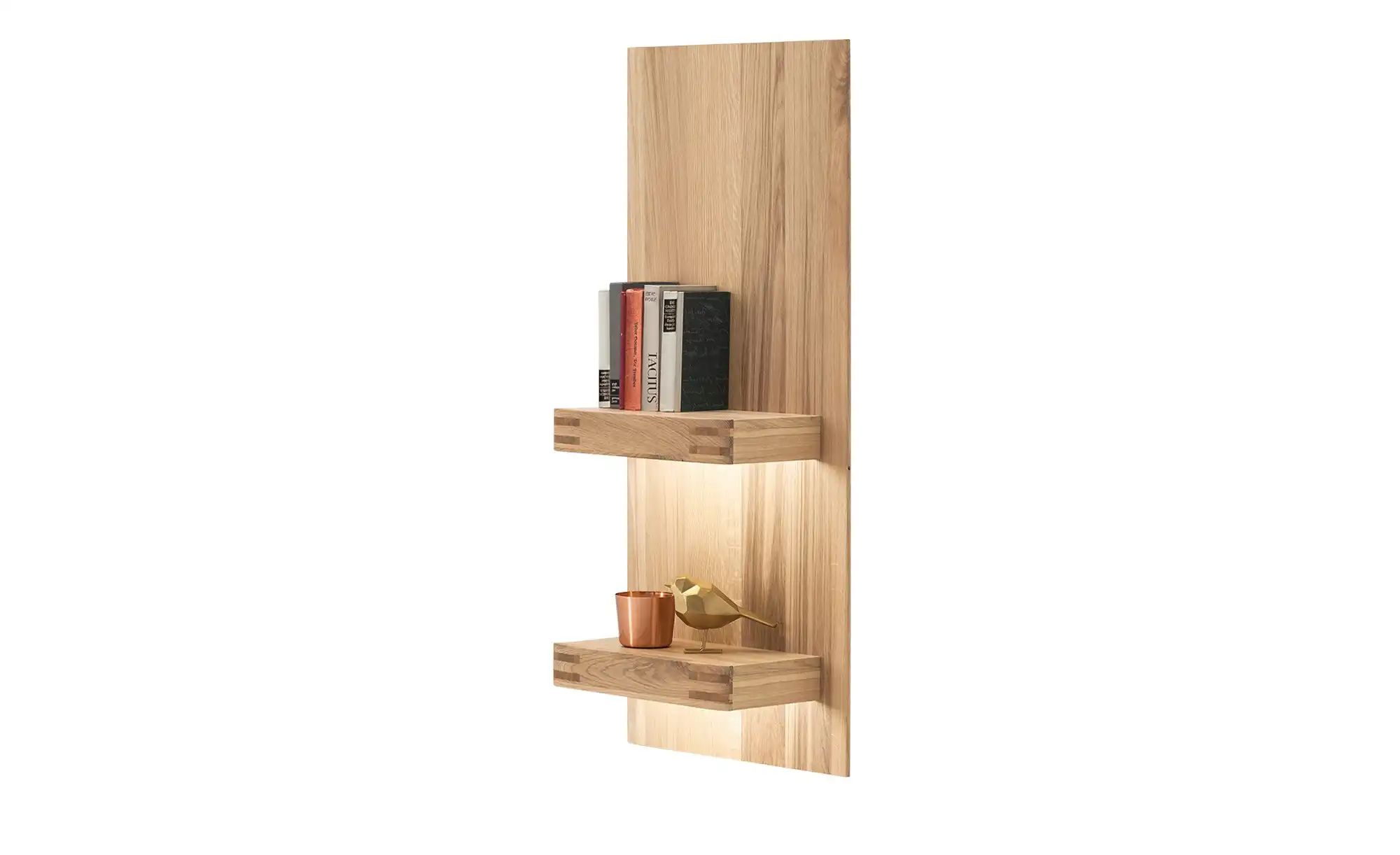 Woodford Wandregal  Monta ¦ holzfarben ¦ Maße (cm): B: 50 H: 115 T: 25 Rega günstig online kaufen