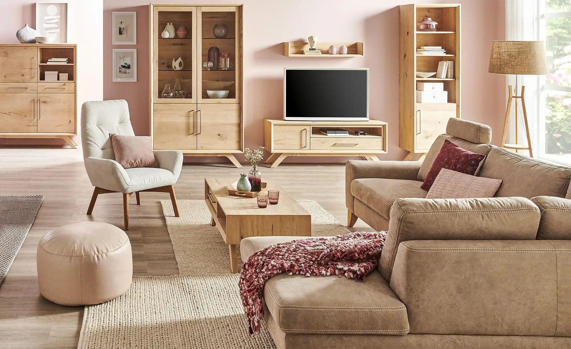 Thumbnail - Gray & Jones Highboard  Cap Ferrat One ¦ holzfarben ¦ Maße (cm): B: 122 H: 153 T: 43.0 Kommoden & Sideboards > Highboard...