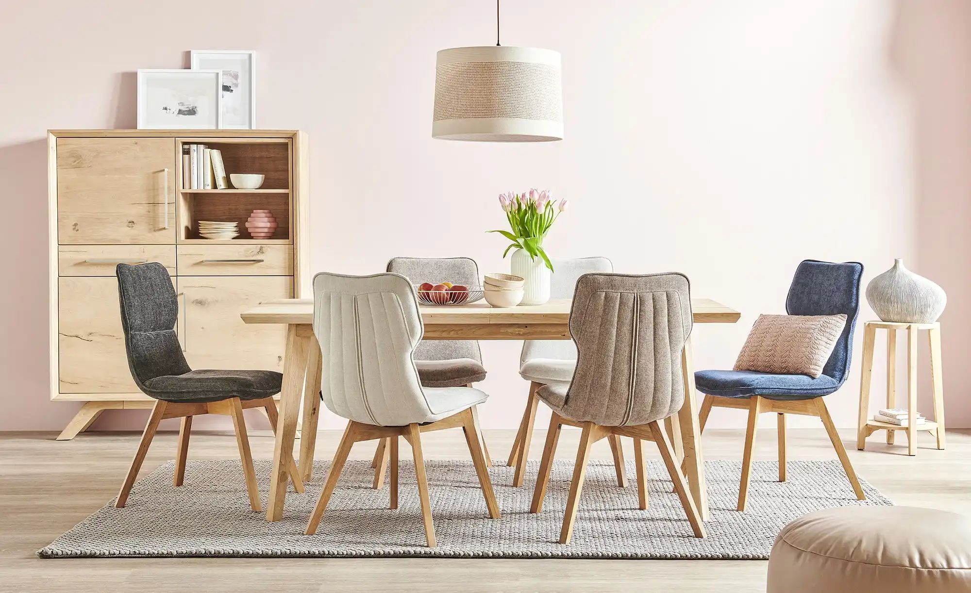 Thumbnail - Gray & Jones Blumensäule  Cap Ferrat One ¦ holzfarben ¦ Maße (cm): H: 60  Ø: 32 Tische > Beistelltische > Blumenständer ...