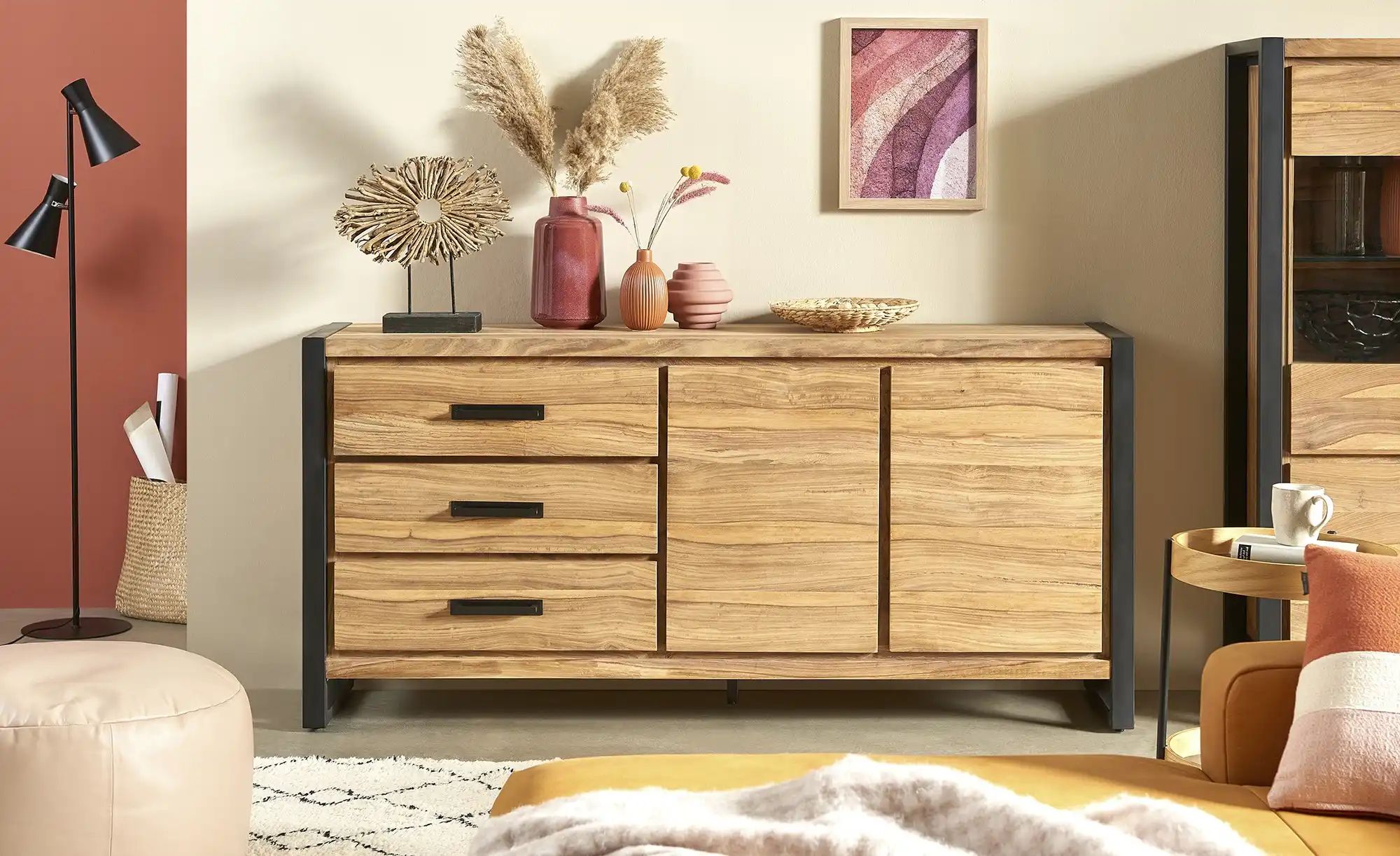 Gray & Jones Sideboard  Tierra Fuego One ¦ holzfarben ¦ Maße (cm): B: 180 H günstig online kaufen
