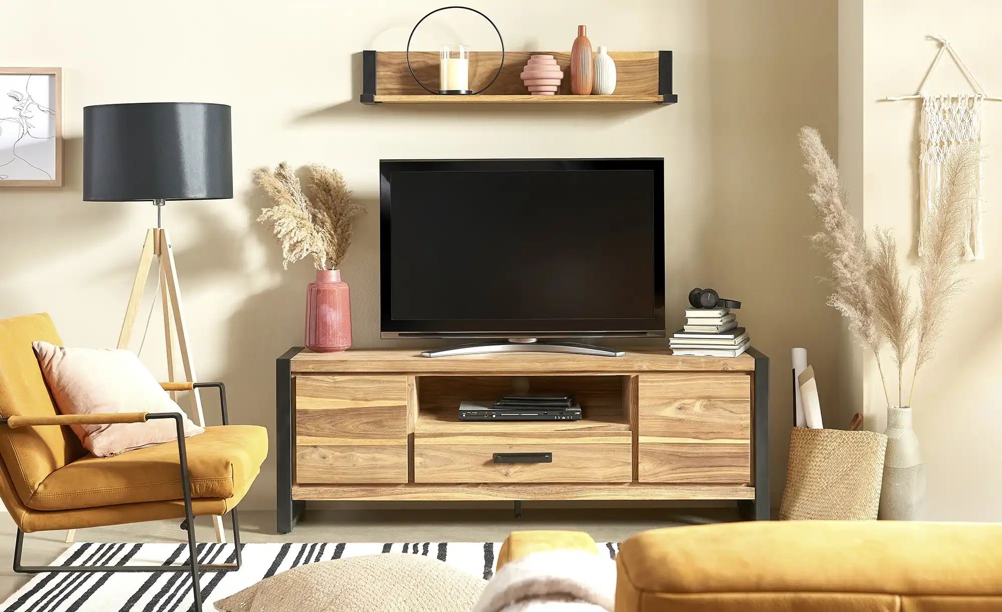 Gray & Jones Wandboard  Tierra Fuego One ¦ holzfarben ¦ Maße (cm): B: 115 H günstig online kaufen