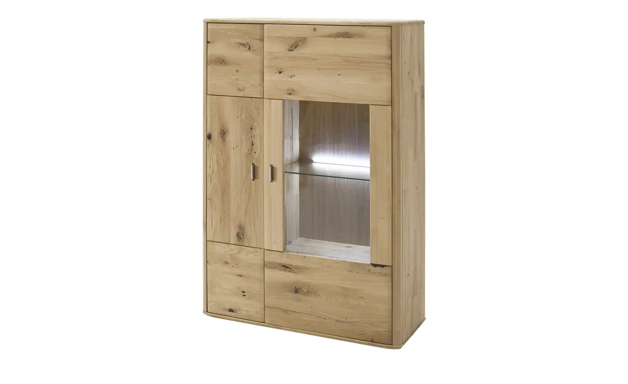 Woodford Highboard  Rowa ¦ holzfarben ¦ Maße (cm): B: 96 H: 140 T: 38 Kommo günstig online kaufen