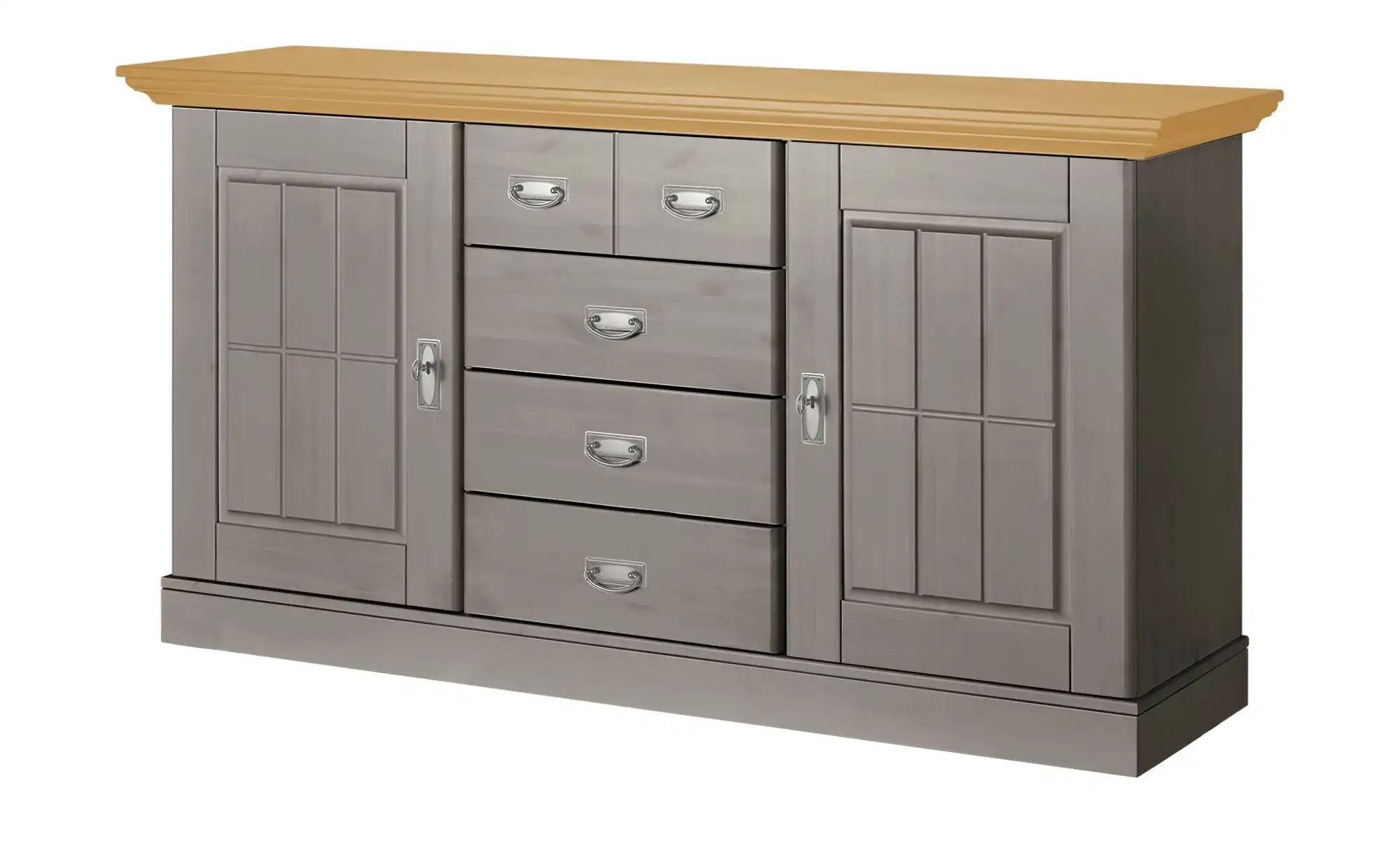 maison bleue Sideboard  Florian ¦ grau ¦ Maße (cm): B: 171,3 H: 90,1 T: 48 günstig online kaufen