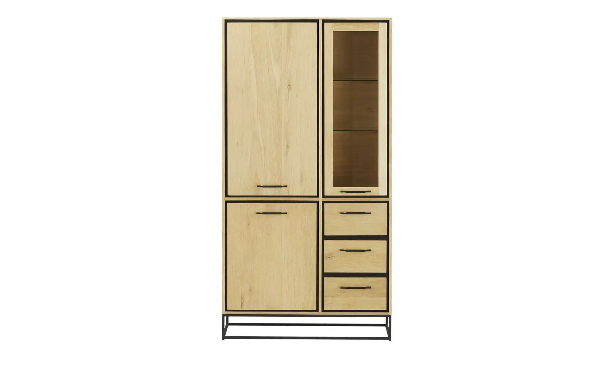 Vitrine  Winchester ¦ holzfarben ¦ Maße (cm): B: 100 H: 190 T: 39.0 Schränk günstig online kaufen